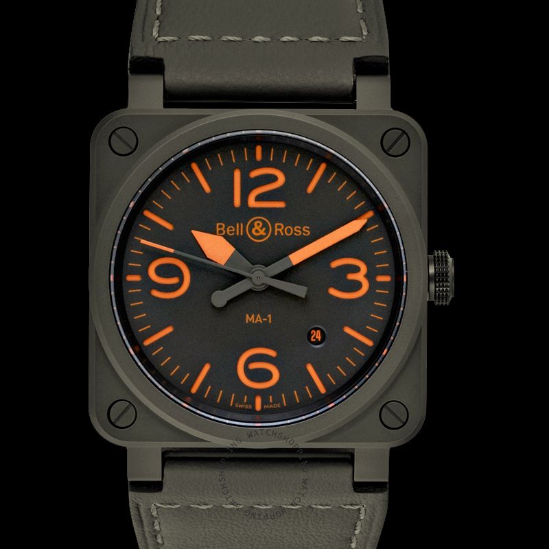 replica Bell & Ross Instruments BR0392-KAO-CE/SCA WATCHES 3