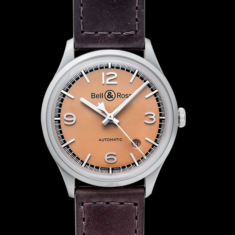 replica Bell & Ross Vintage BRV192-BT-ST/SCA WATCHES 3