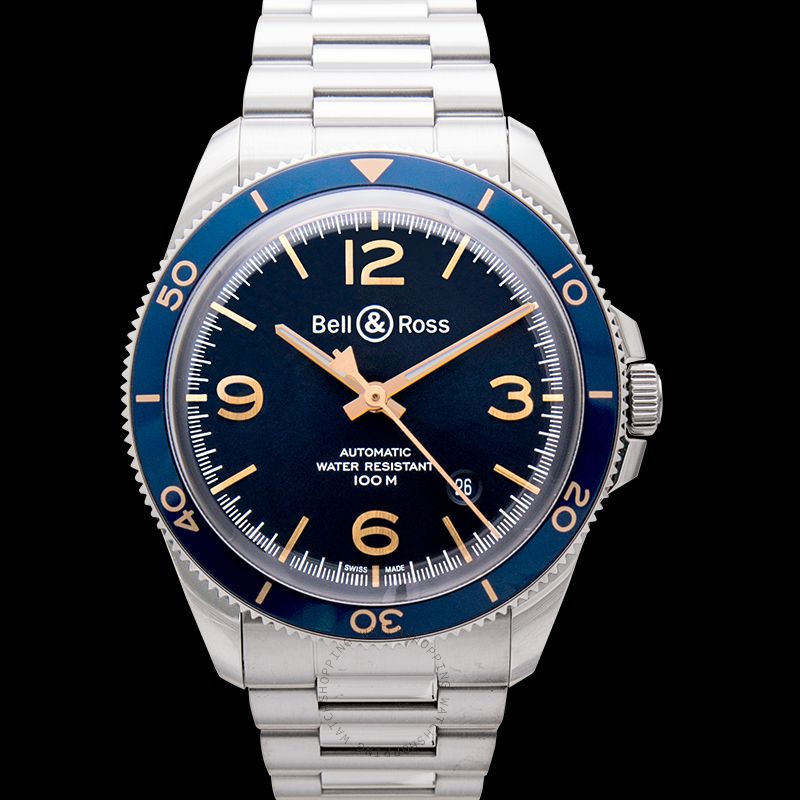 replica Bell & Ross Vintage BRV292-BU-G-ST/SST WATCHES 3