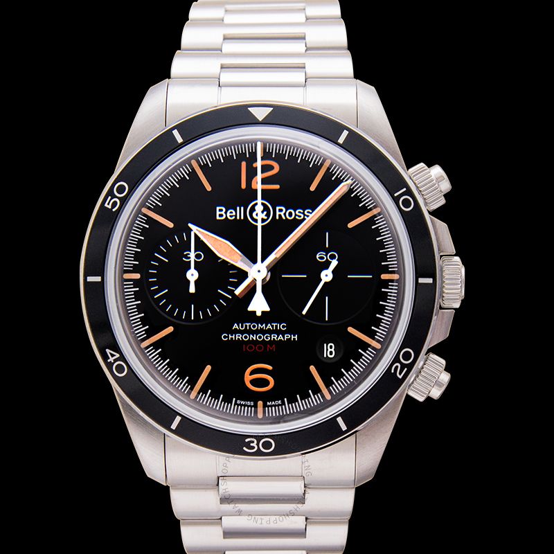 replica Bell & Ross Vintage BRV294-HER-ST/SST WATCHES 3