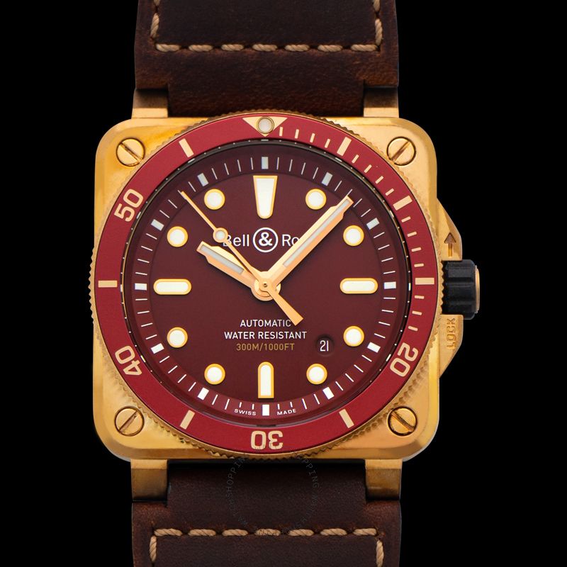 replica Bell & Ross Instruments BR0392-D-R-BR/SCA WATCHES 3 