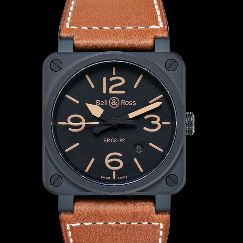 replica Bell & Ross Instruments BR0392-HERITAGE-CE WATCHES 3 