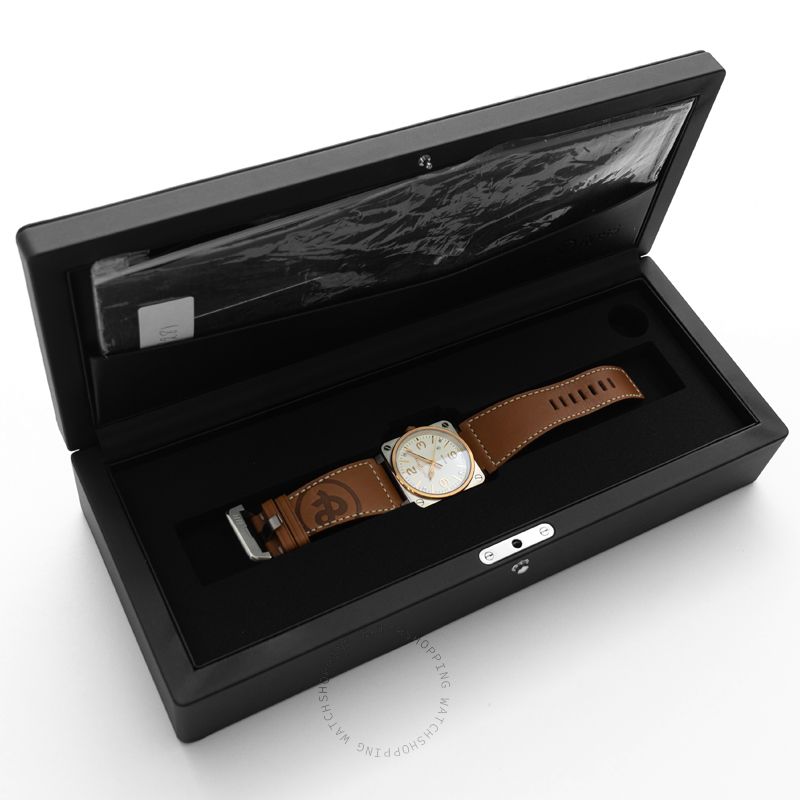 replica Bell & Ross Instruments BR0392-ST-PG/SCA WATCHES 3 