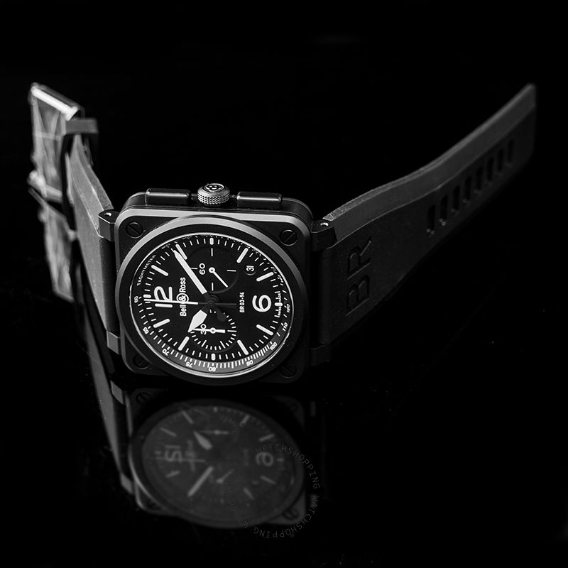 replica Bell & Ross Instruments BR0394-BL-CE WATCHES 3