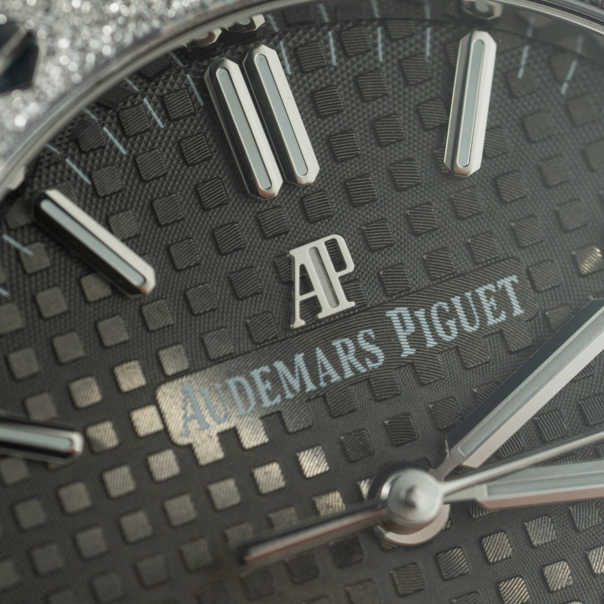 replica Audemars Piguet Replica Watch Royal Oak Blue Dial Metal Wire 34mm WATCHES 3 