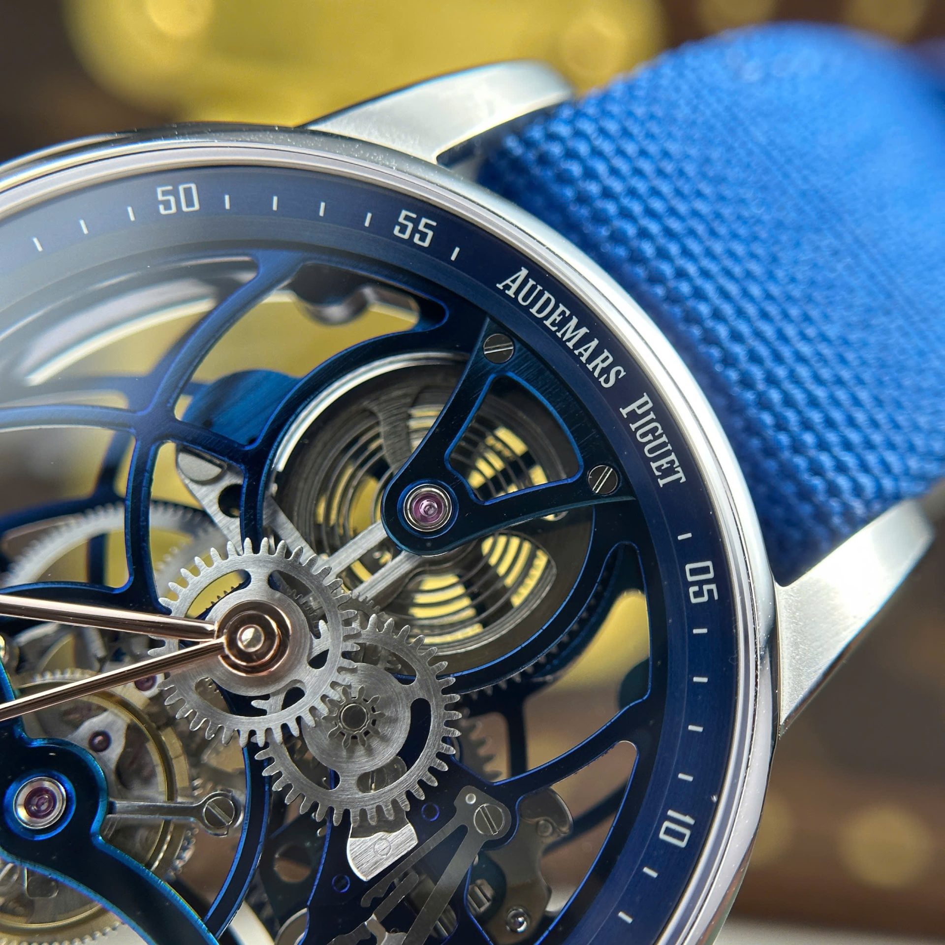 replica Audemars Piguet Fake Watch Royal Oak 15450ST Dial Blue APS Factory 37mm WATCHES 3 
