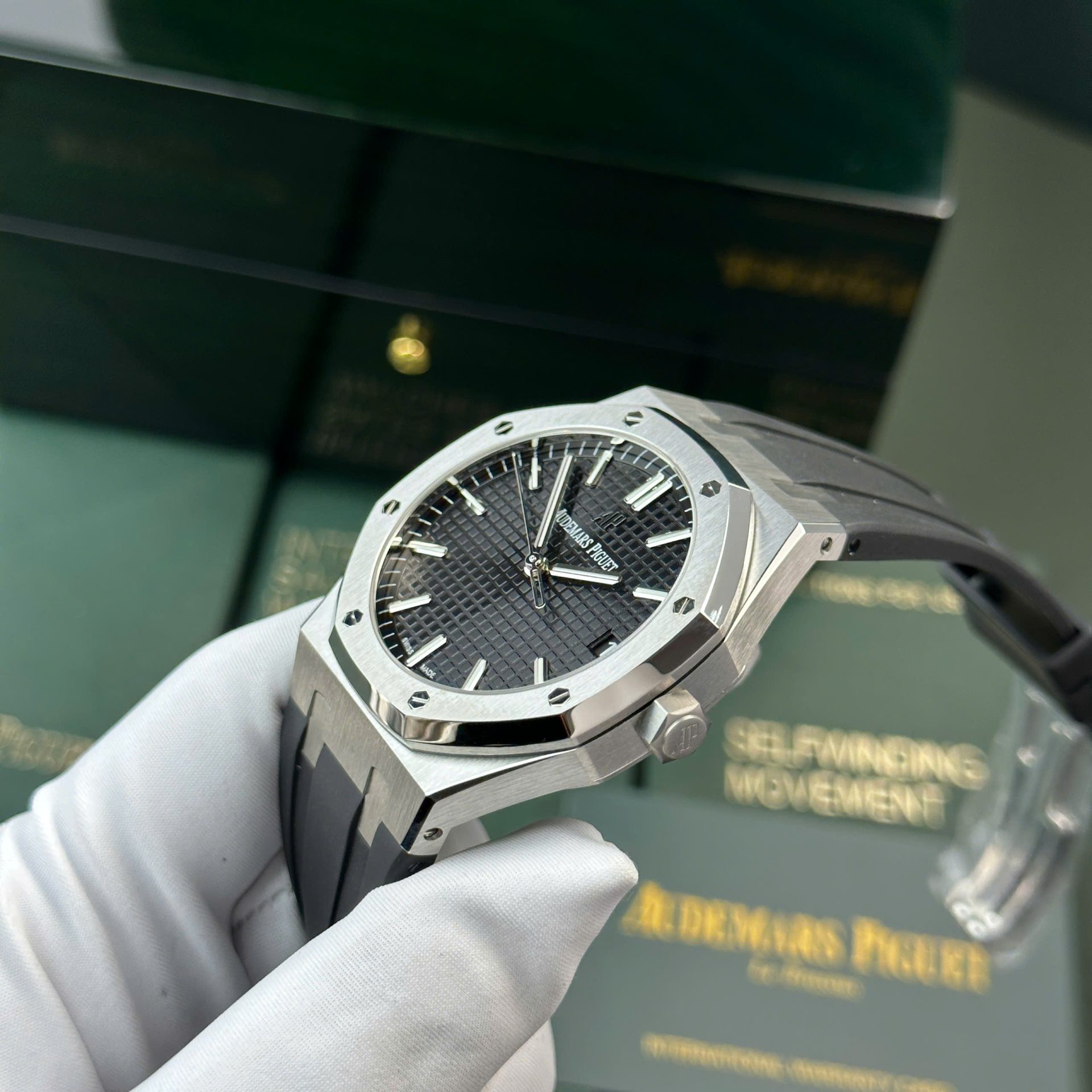 replica Audemars Piguet Replica Watches Royal Oak 26331 Frosted Gold 41mm WATCHES 3 