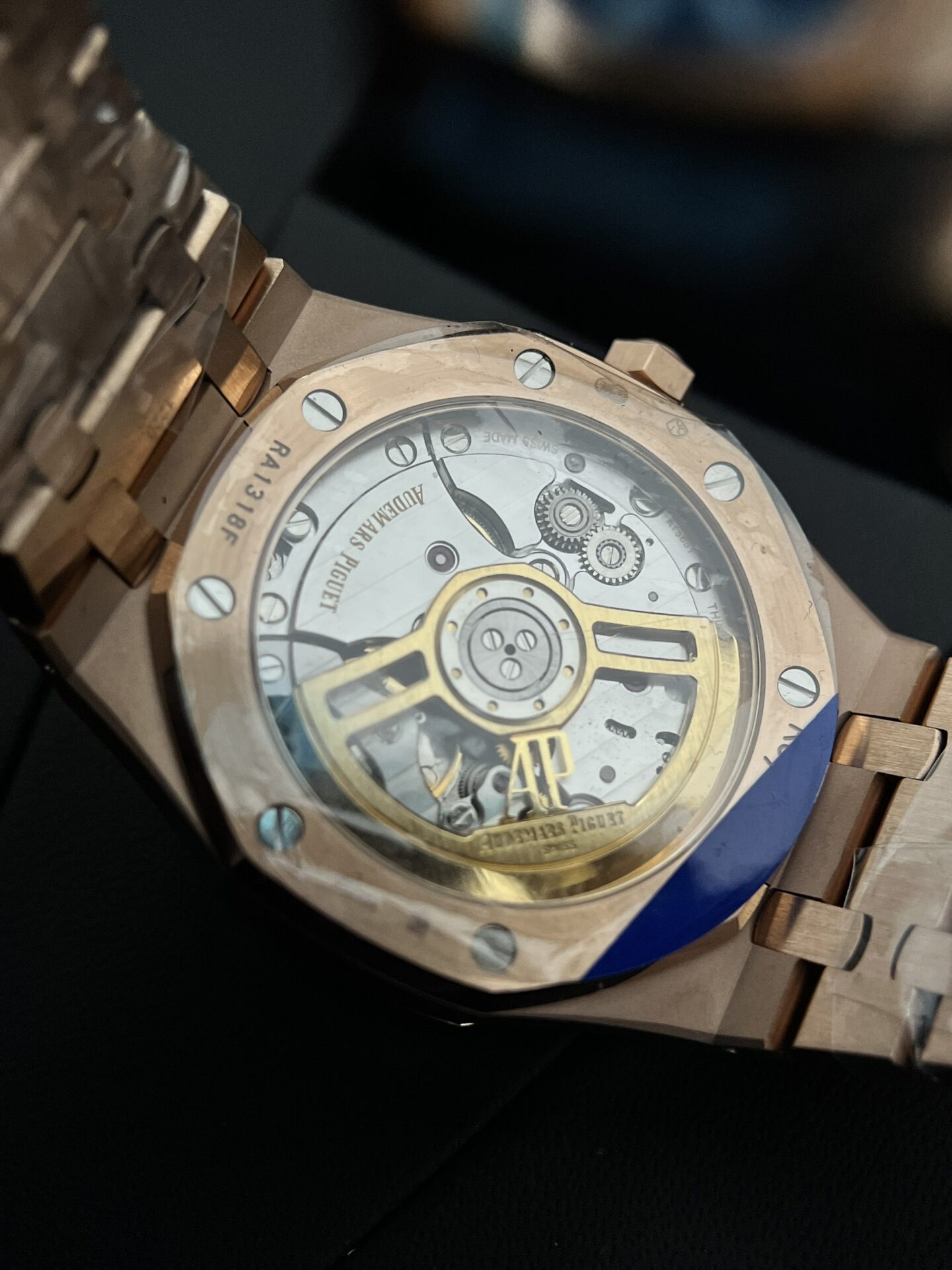 replica Audemars Piguet Fake Watch Royal Oak 15450 White Gold IP Factory 37mm WATCHES 3 
