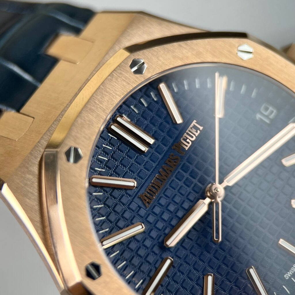 replica Audemars Piguet Royal Oak 26715ST Blue Dial Replica Watch ZF Factory 38mm WATCHES 3 