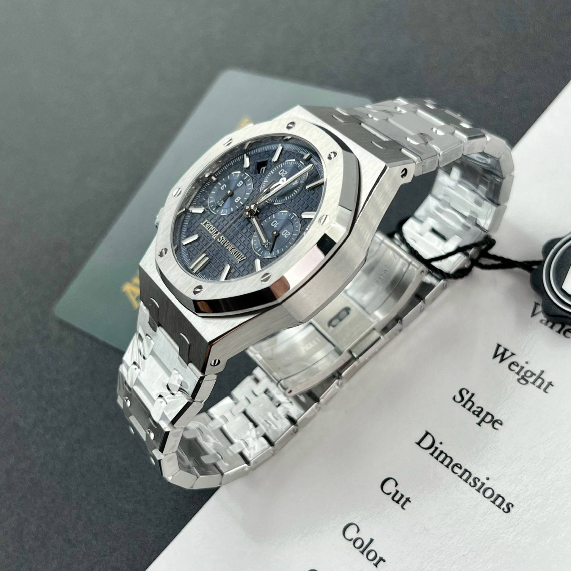 replica Audemars Piguet Replica Watch Royal Oak 15202OR Jumbo Gray Dial 39mm WATCHES 3 