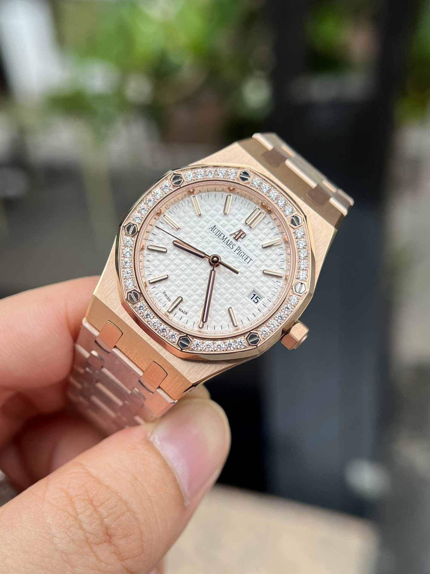replica Audemars Piguet Replica Watches Royal Oak Perpetual Calendar 26579CB White Ceramic 42mm WATCHES 3 