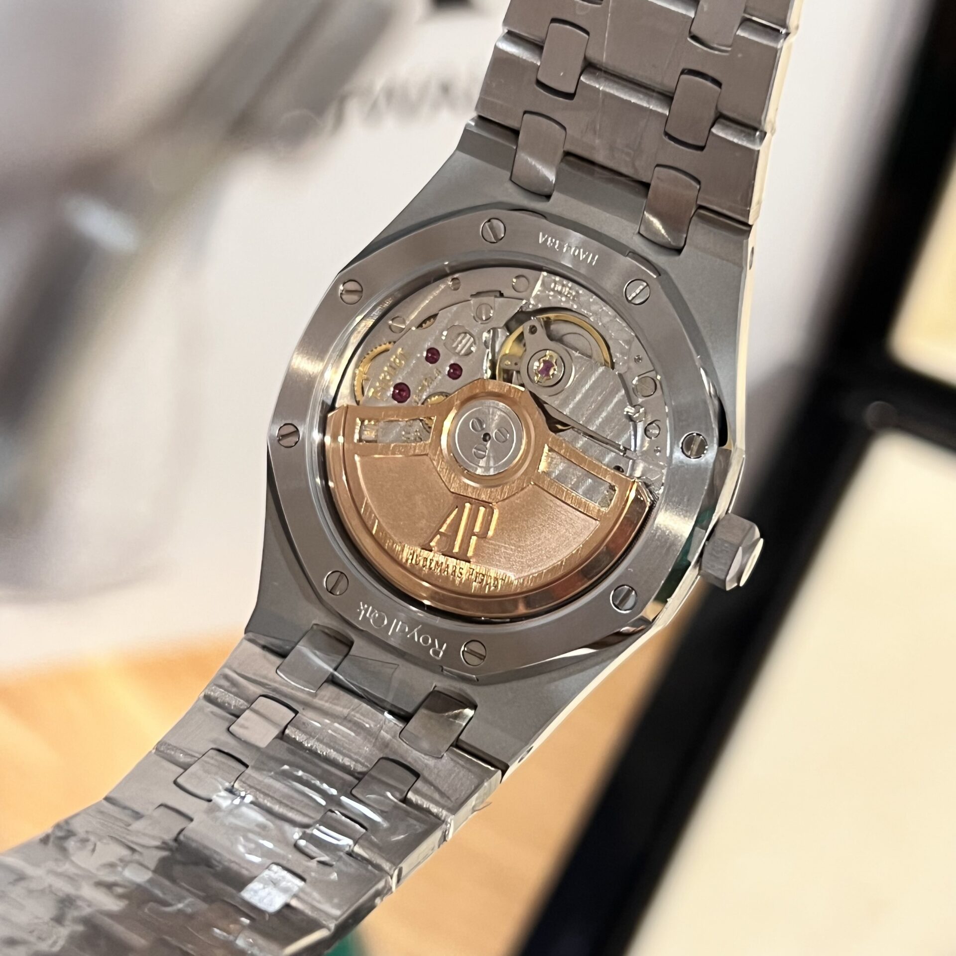 replica Audemars Piguet Replica Watch Royal Oak 15720ST Blue Dial IP Factory 41mm WATCHES 3 