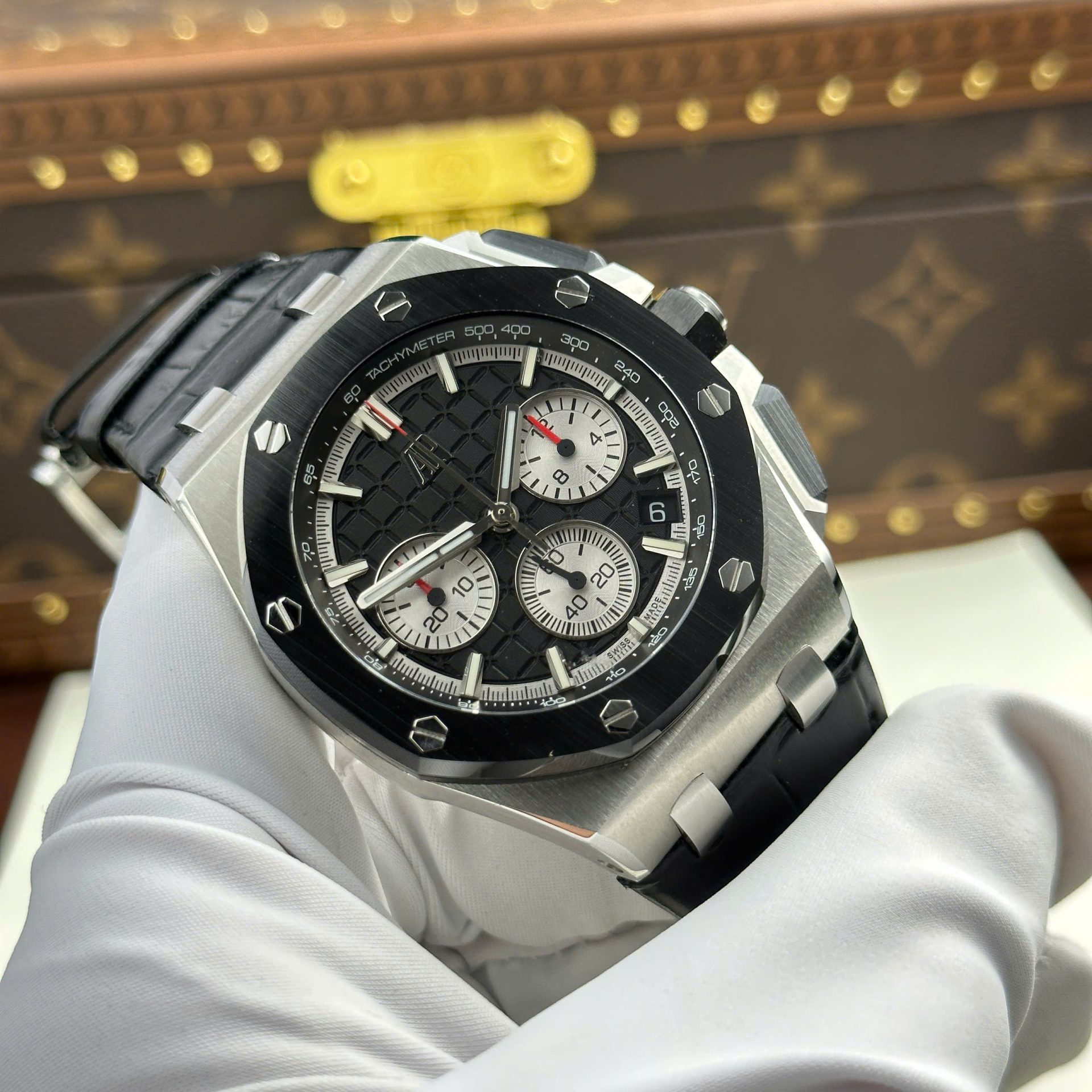 replica Audemars Piguet Replica Watches Royal Oak 15450ST Dial White APS Factory 37mm WATCHES 3 