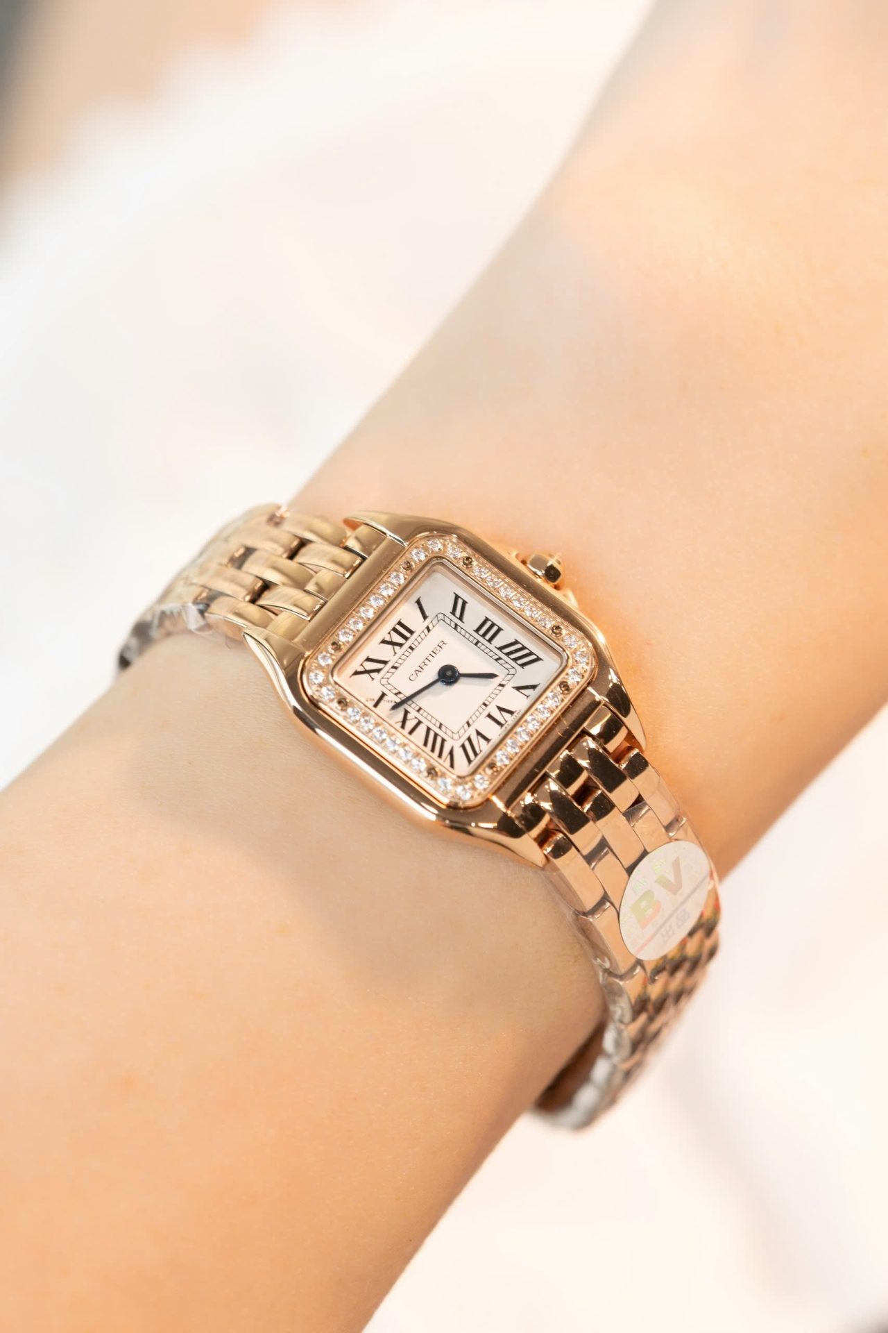 replica Cartier Replica Watch Santos Demi White Dial BV Factory 35.2mm WATCHES 3 