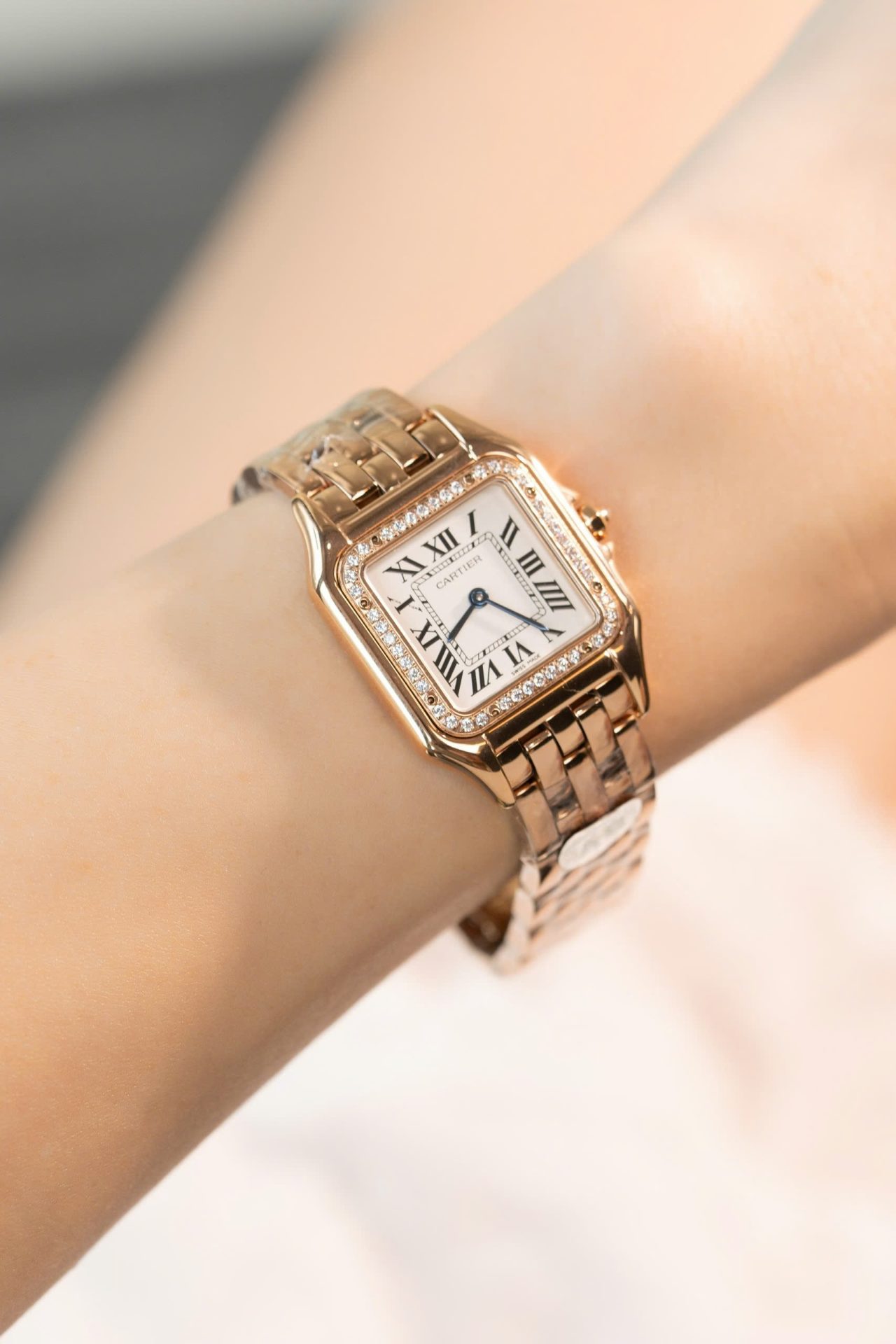 replica Cartier Replica Watch Santos Demi White Dial BV Factory 35.2mm WATCHES 3 