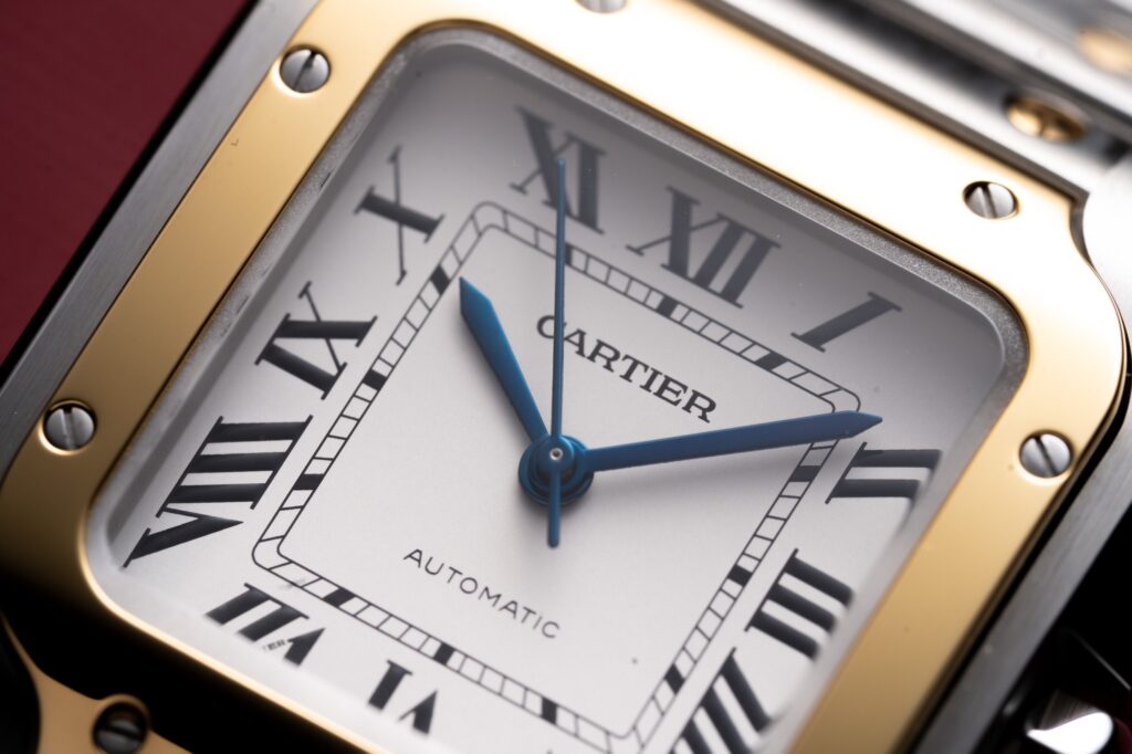 replica Cartier Replica Watch Santos Custom Moissanite Diamonds BV Factory 39.8mm WATCHES 3 