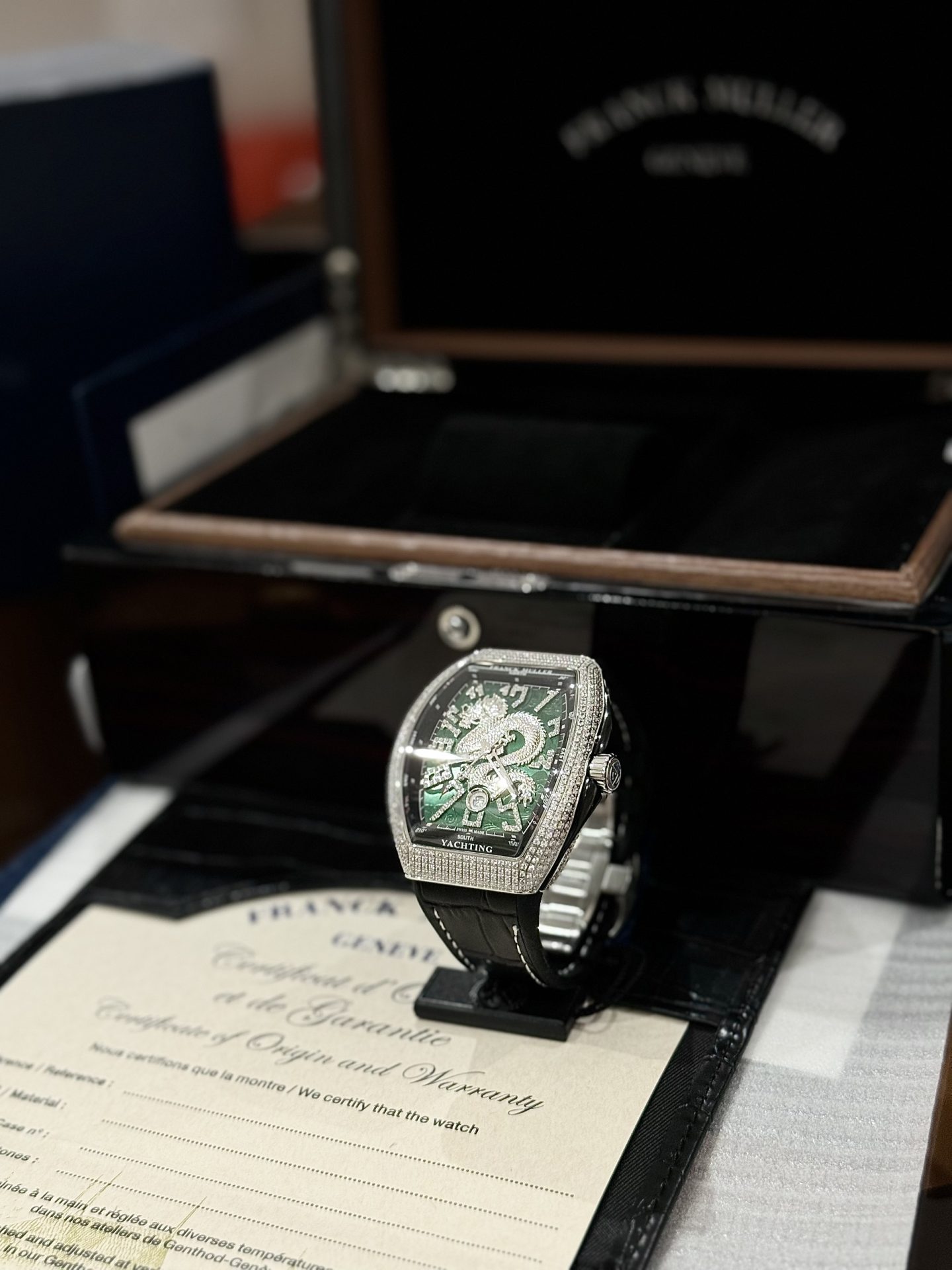 replica Franck Muller Replica Watch V45 Black Dial ABF Factory 45mm WATCHES 3 