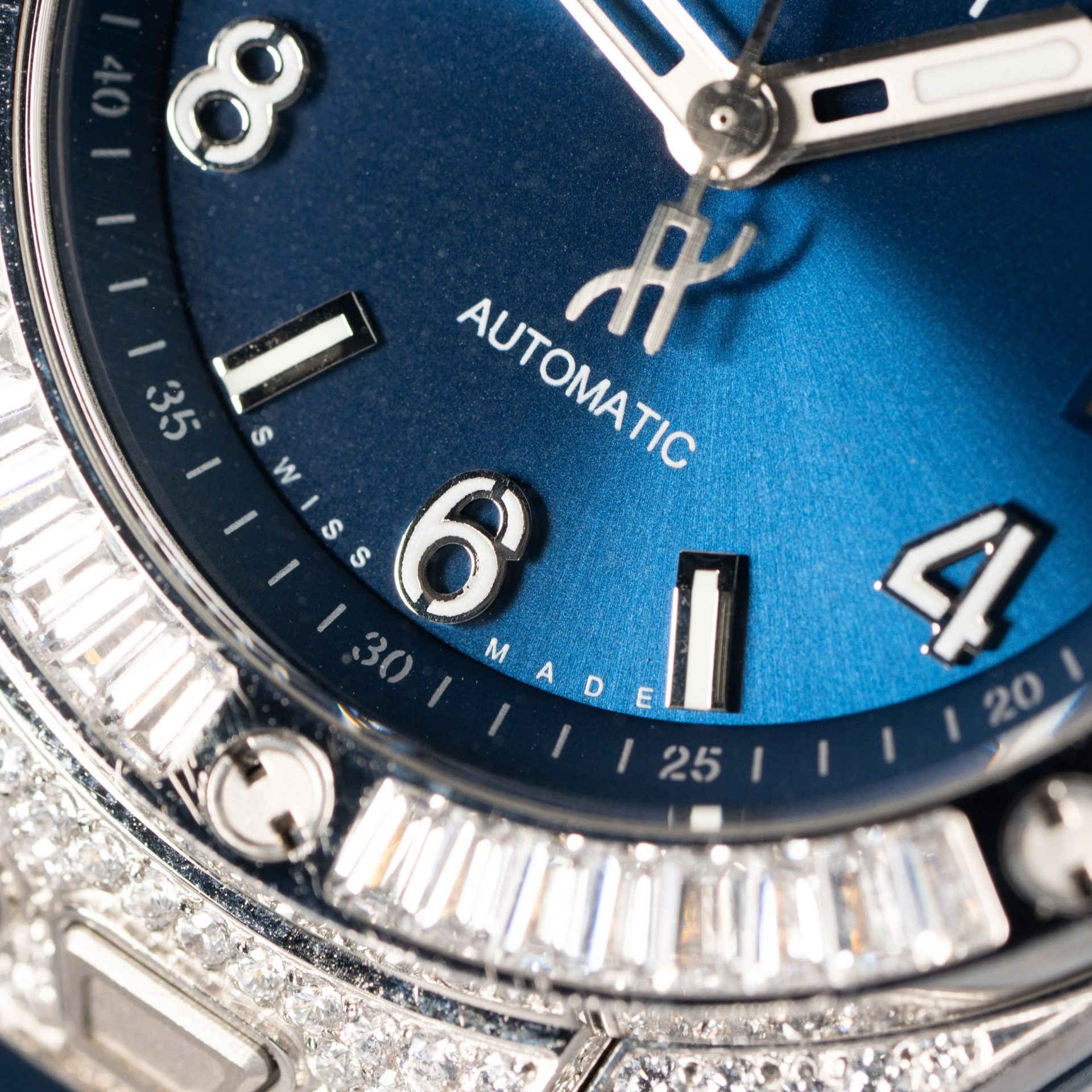 replica Hublot Best Replica Watch Square Bang King Gold Custom Moissanite Diamonds BBF 42mm WATCHES 3 