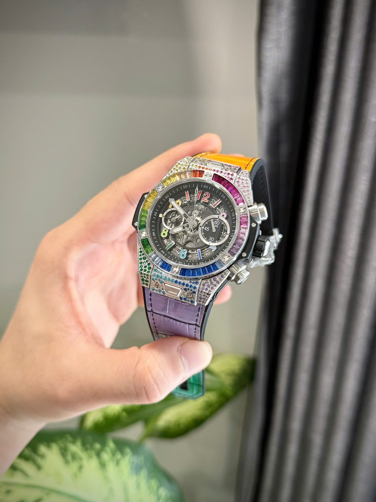 replica Hublot Best Replica Watch Classic Fusion Custom Natural Diamonds 42mm WATCHES 3 