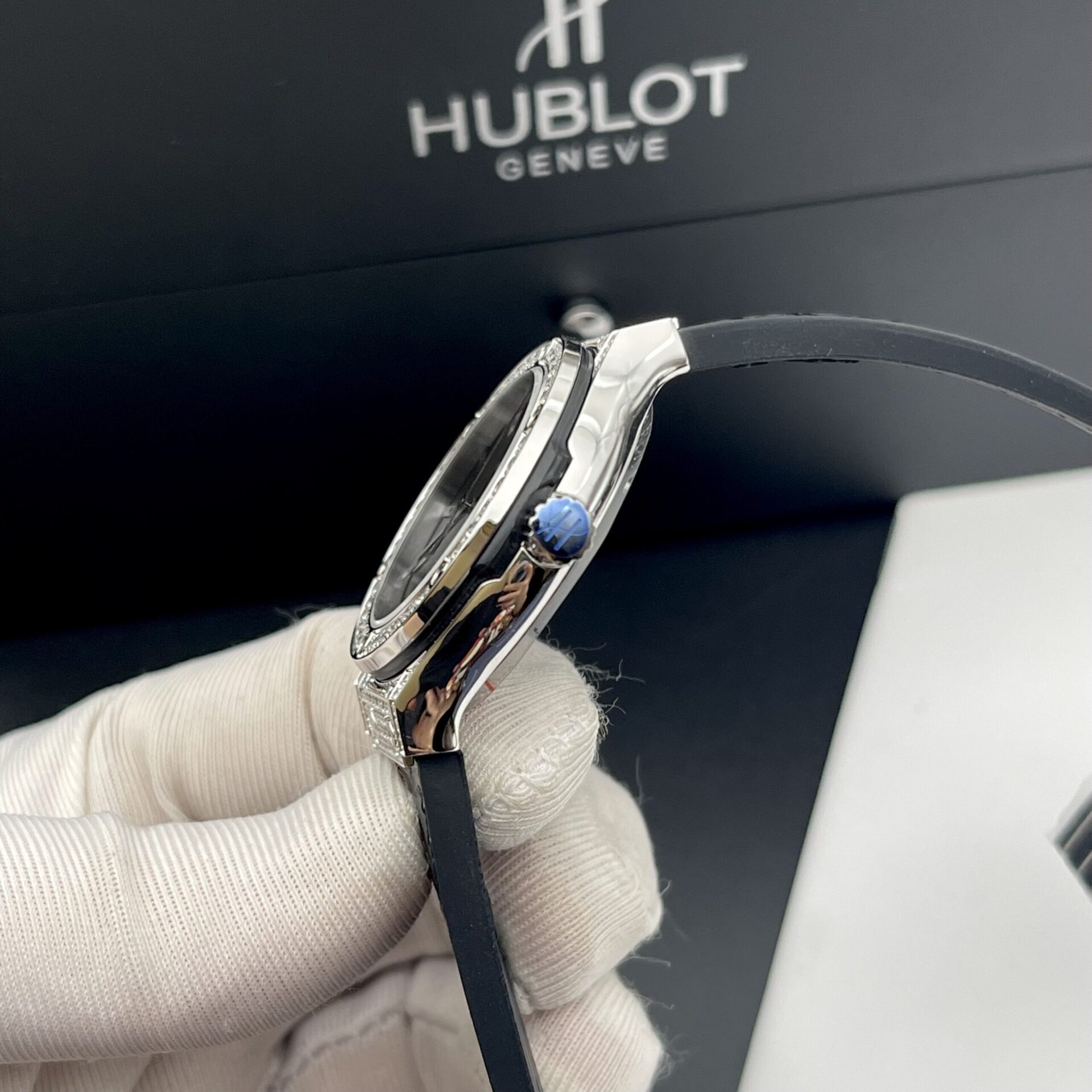 replica Hublot Replica Watches MP-06 Tourbillon Ceramic Black 45mm WATCHES 3 
