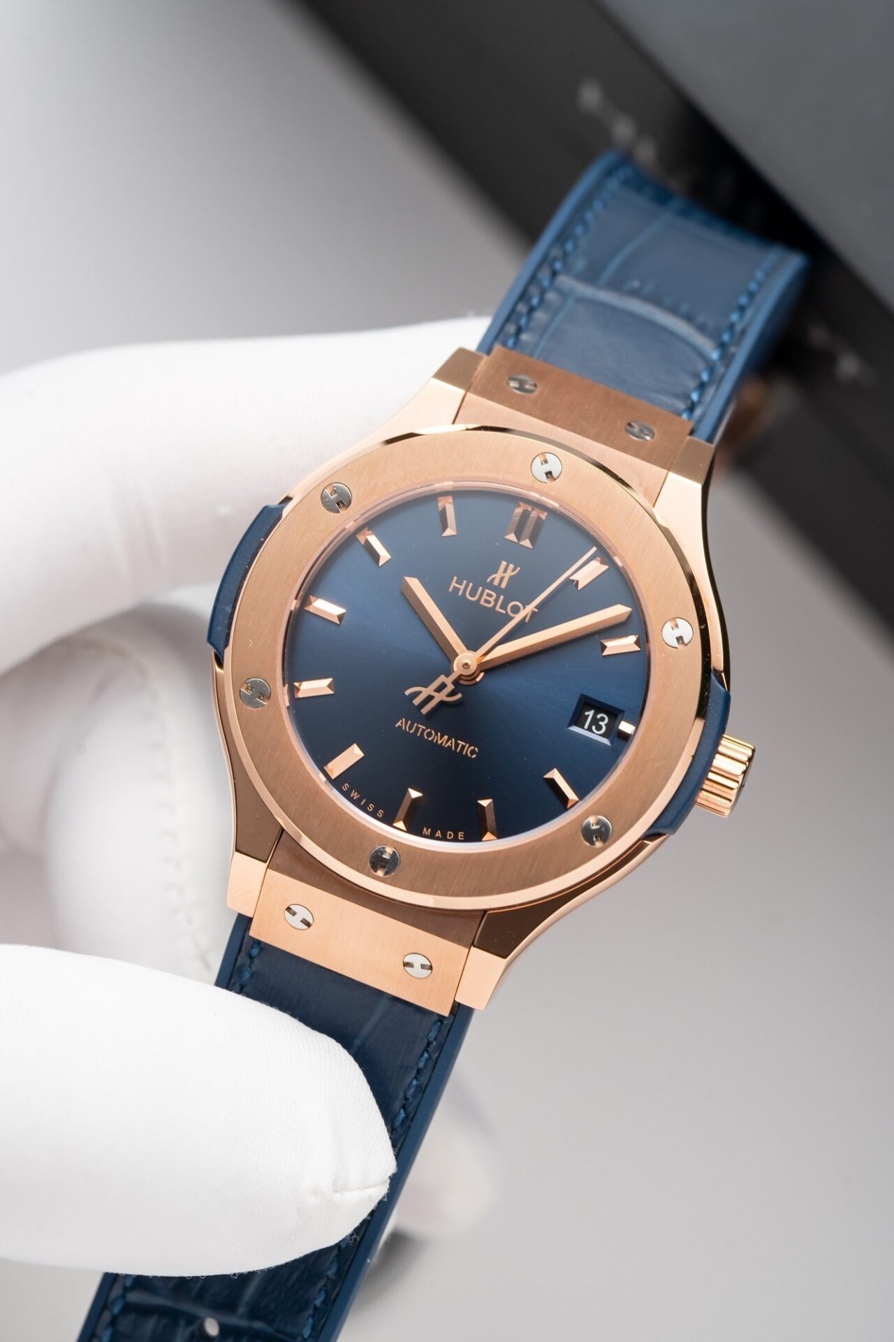 replica Hublot Replica Watches Big Bang Sang Bleu II Titanium White Dial BBF 45mm WATCHES 3 