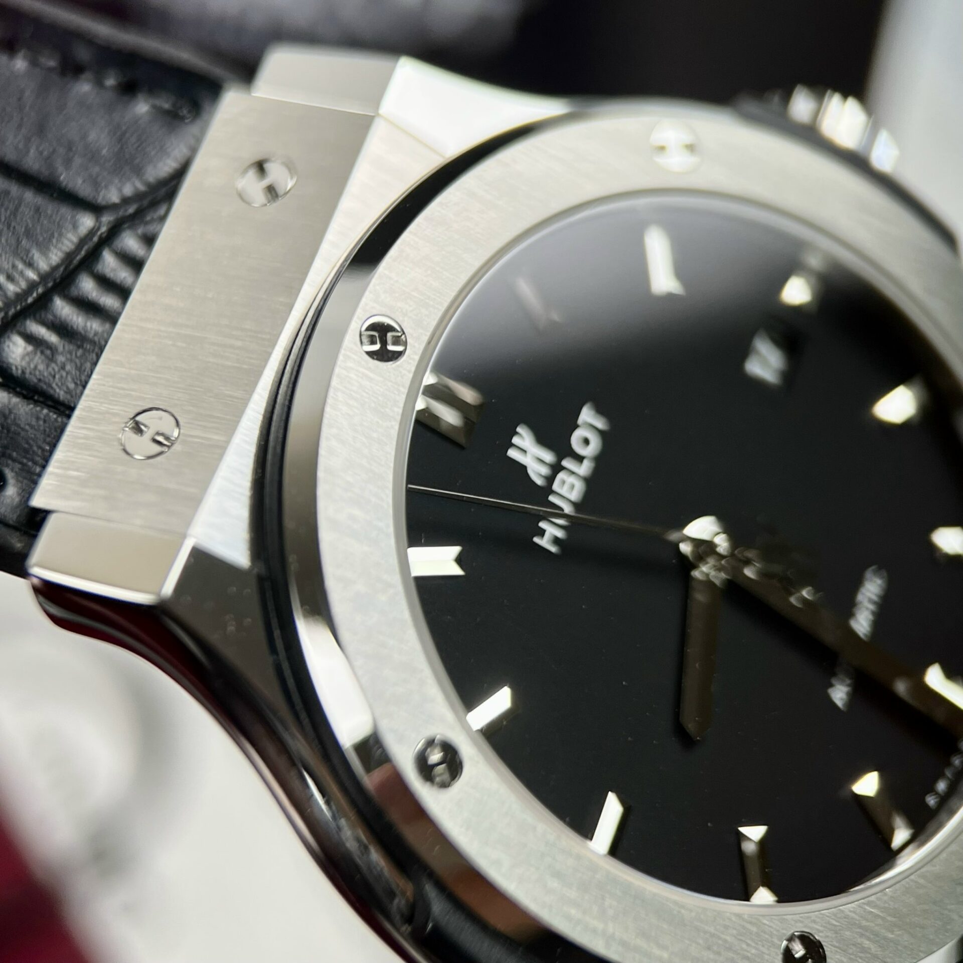 replica Hublot Best Replica Watch Big Bang Sang Bleu II Gray Ceramic BBF 45mm WATCHES 3 