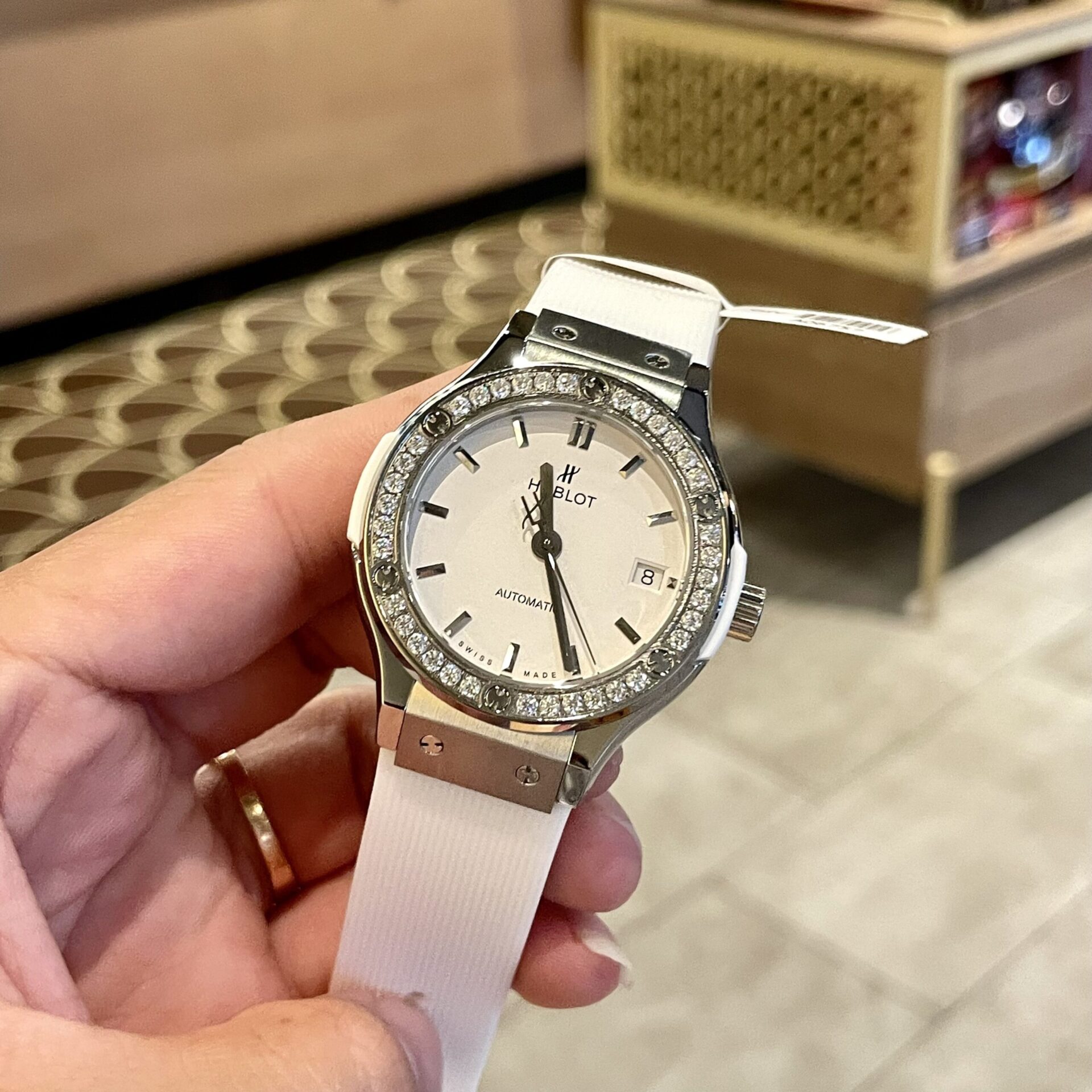 replica Hublot Replica Watch Orlinski Custom Demi Moissanite Diamonds 40mm WATCHES 3 