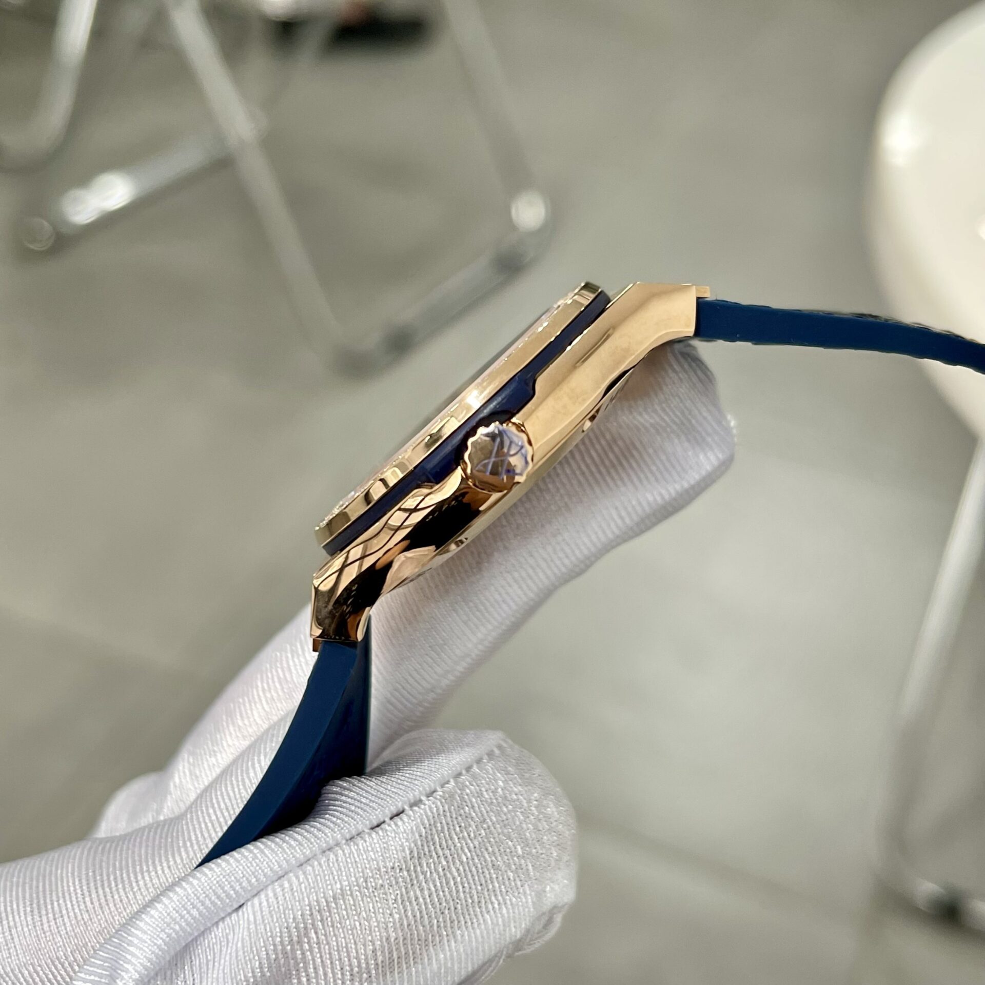 replica Hublot Replica Watch Big Bang Sang Bleu II Titanium Blue Dial BBF 45mm WATCHES 3 