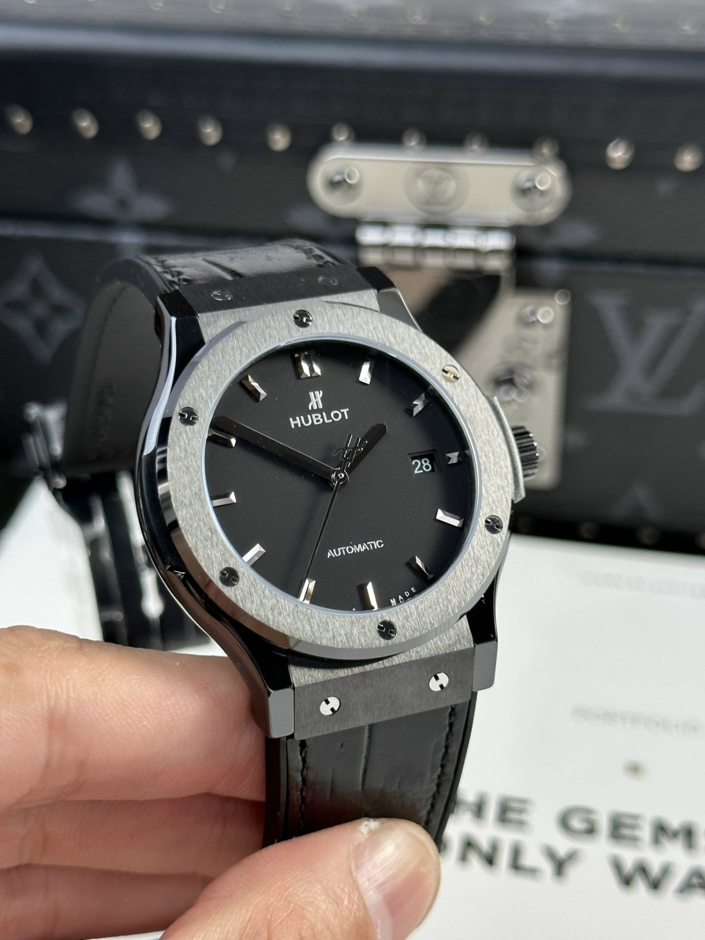 replica Hublot Best Replica Watch Big Bang Unico White Ceramic Rubber Strap BBF Factory 42mm WATCHES 3 