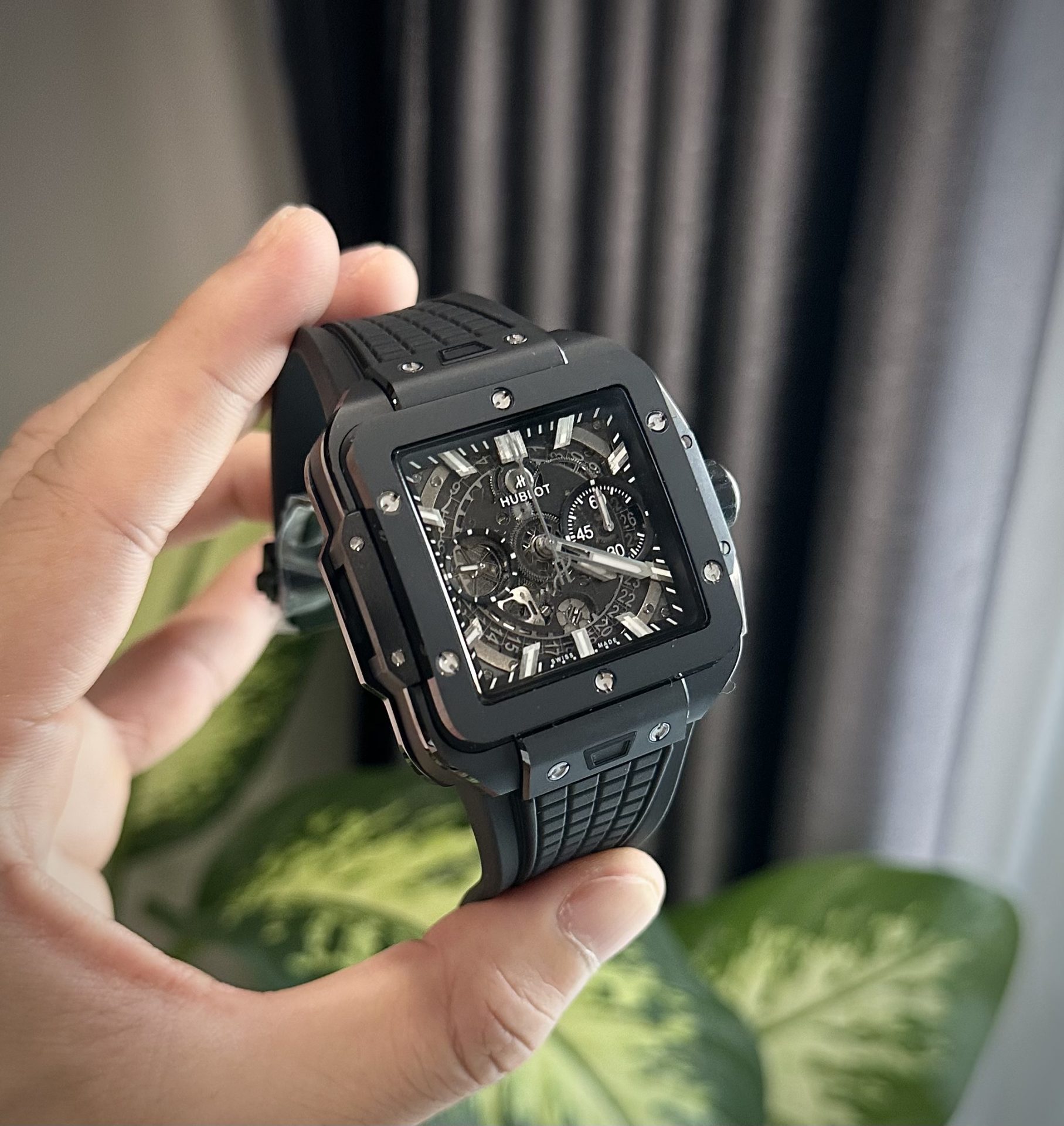 replica Hublot Best Replica Watch Big Bang Unico Ceramic Sky Blue BBF Factory 42mm WATCHES 3 