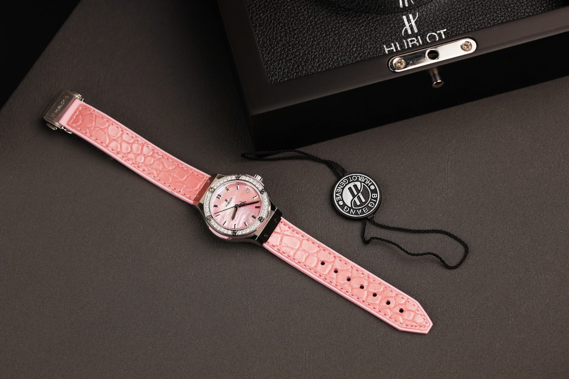 replica Hublot Replica Watches Big Bang Sang Bleu ll King Gold Black Dial BBF 45mm WATCHES 3 