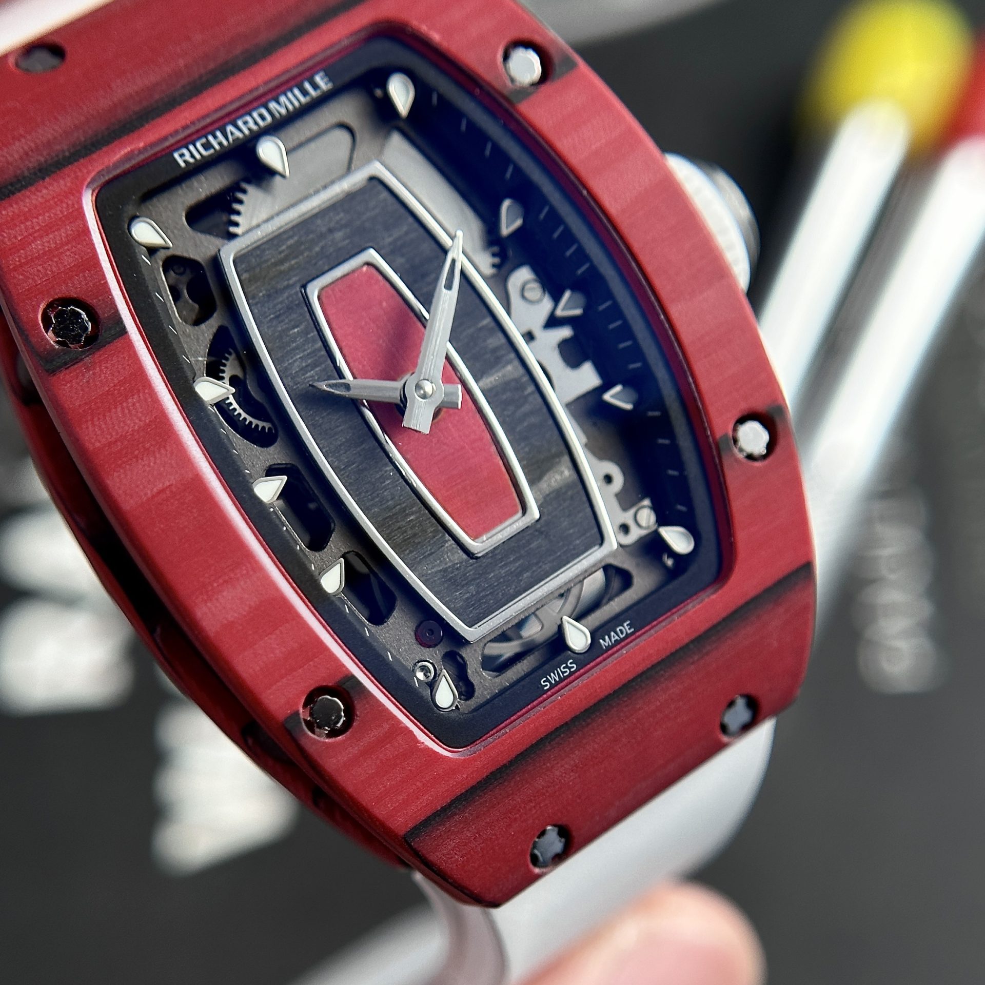 replica Richard Mille Best Replica Watch RM21-01 Tourbillon RM Factory 45mm WATCHES 3 
