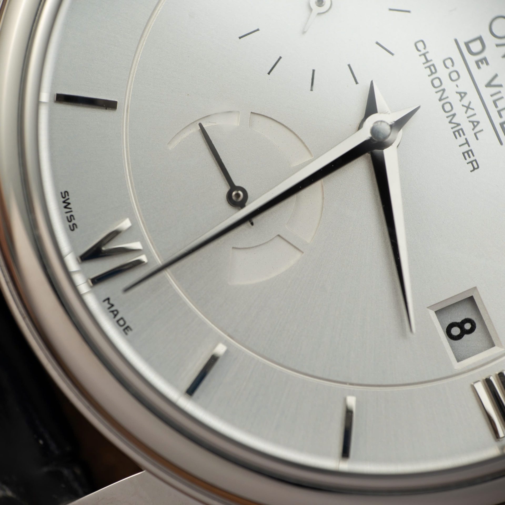 replica Omega Replica Watch Constellation White Dial Leather Strap 41mm WATCHES 3 