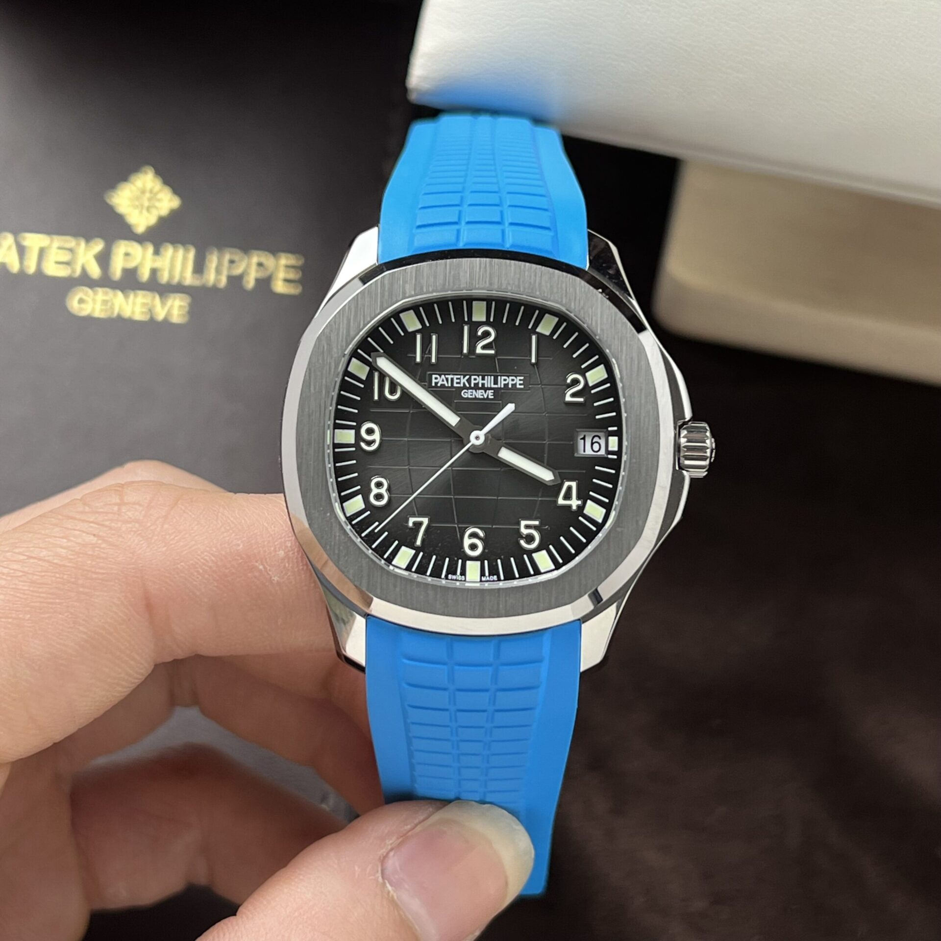 replica Patek Philippe Replica Watch Aquanaut 5167 Custom Moissanite Diamonds 3K Factory 40mm WATCHES 3 