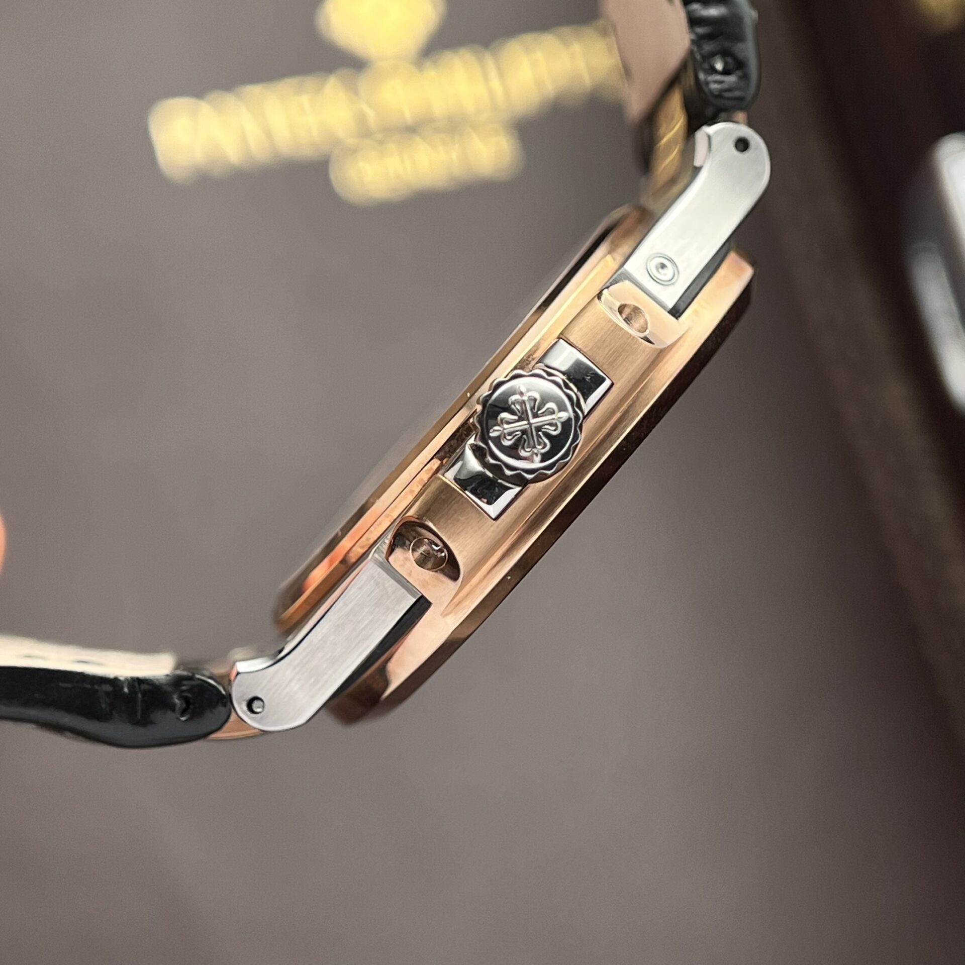 replica Patek Philippe Replica Watch Nautilus 5712R Rose Gold PPF Factory 40mm WATCHES 3 