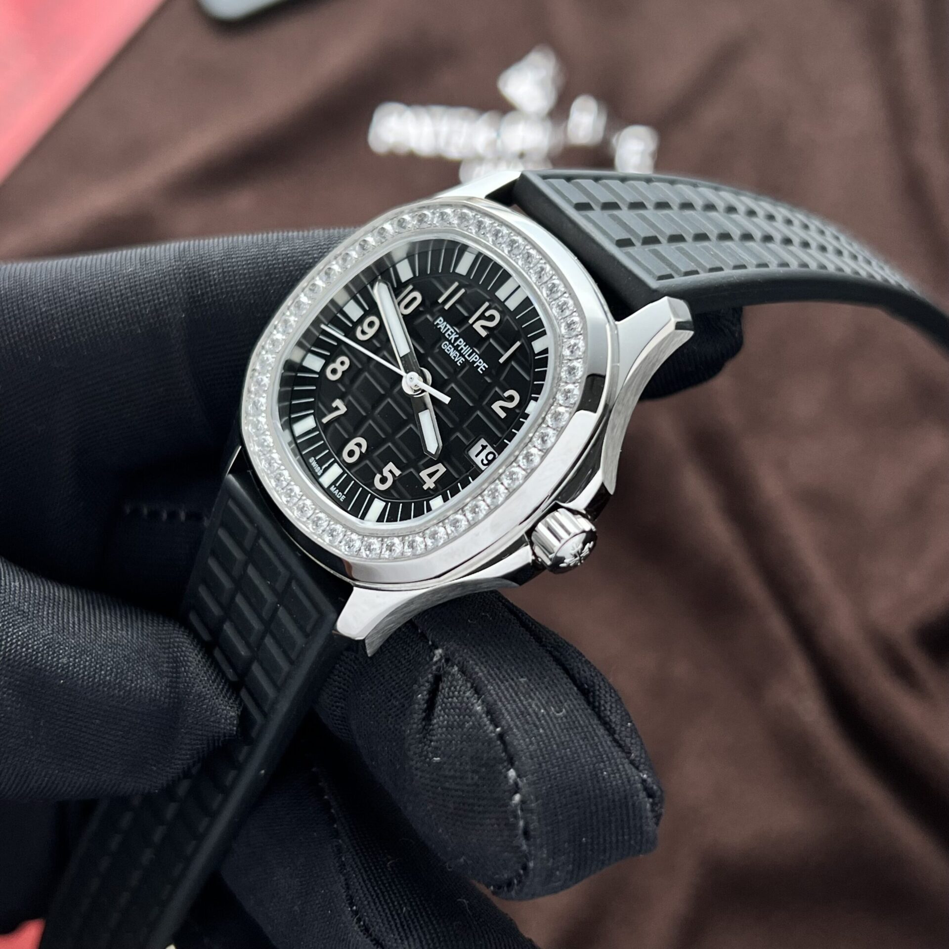 replica Patek Philippe Replica Watch Complications 5905G Dial Black 42mm WATCHES 3 