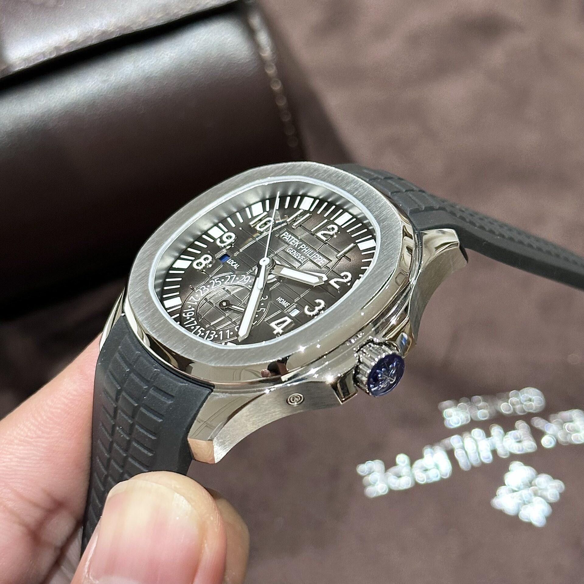 replica Patek Philippe Best Replica Watch Nautilus 5712R Brown Dial 18K Solid Gold 40mm WATCHES 3 