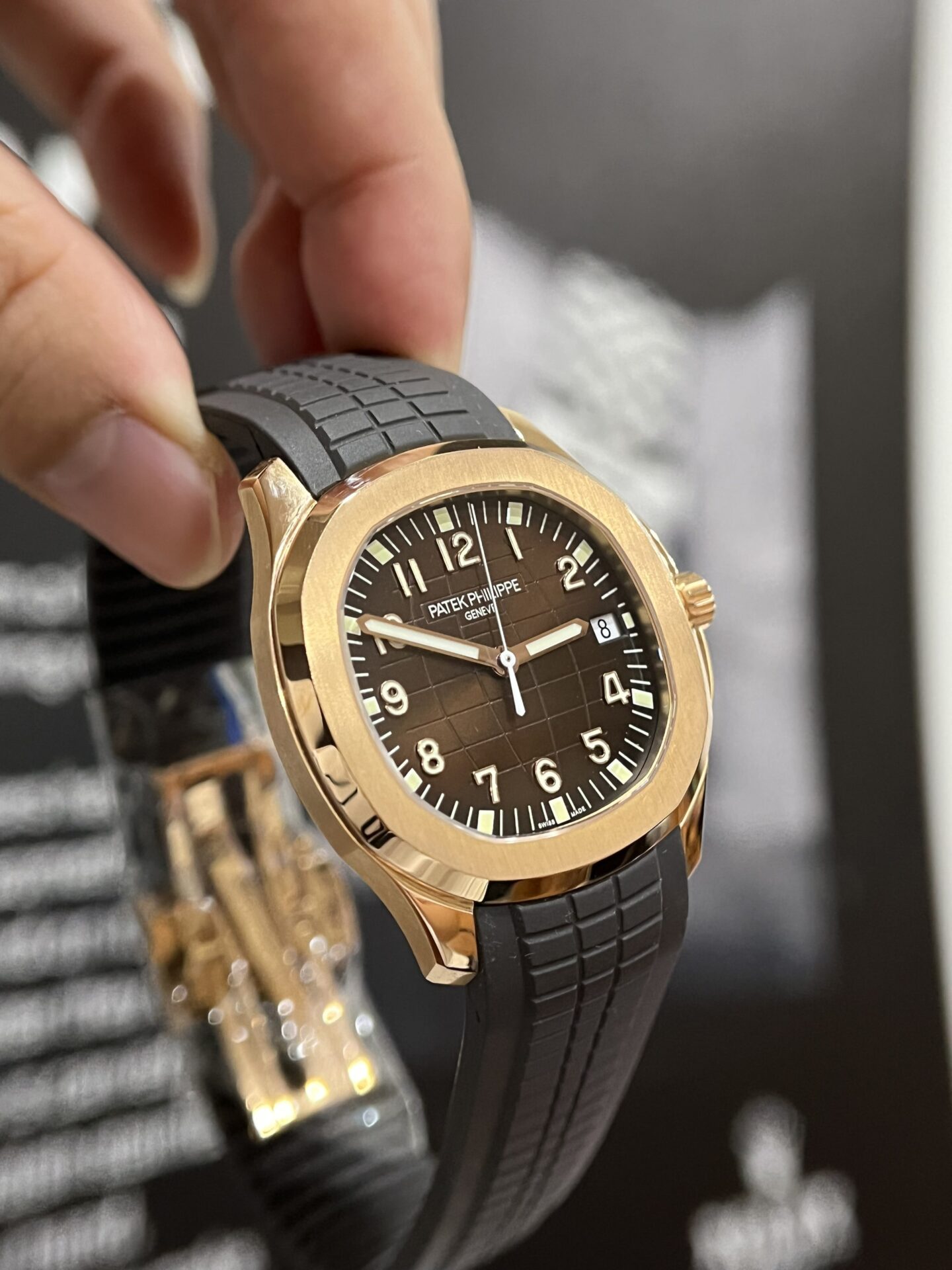 replica Patek Philippe Replica Watch Complications 5961R Dial Black TW Factory 40.5mm WATCHES 3 