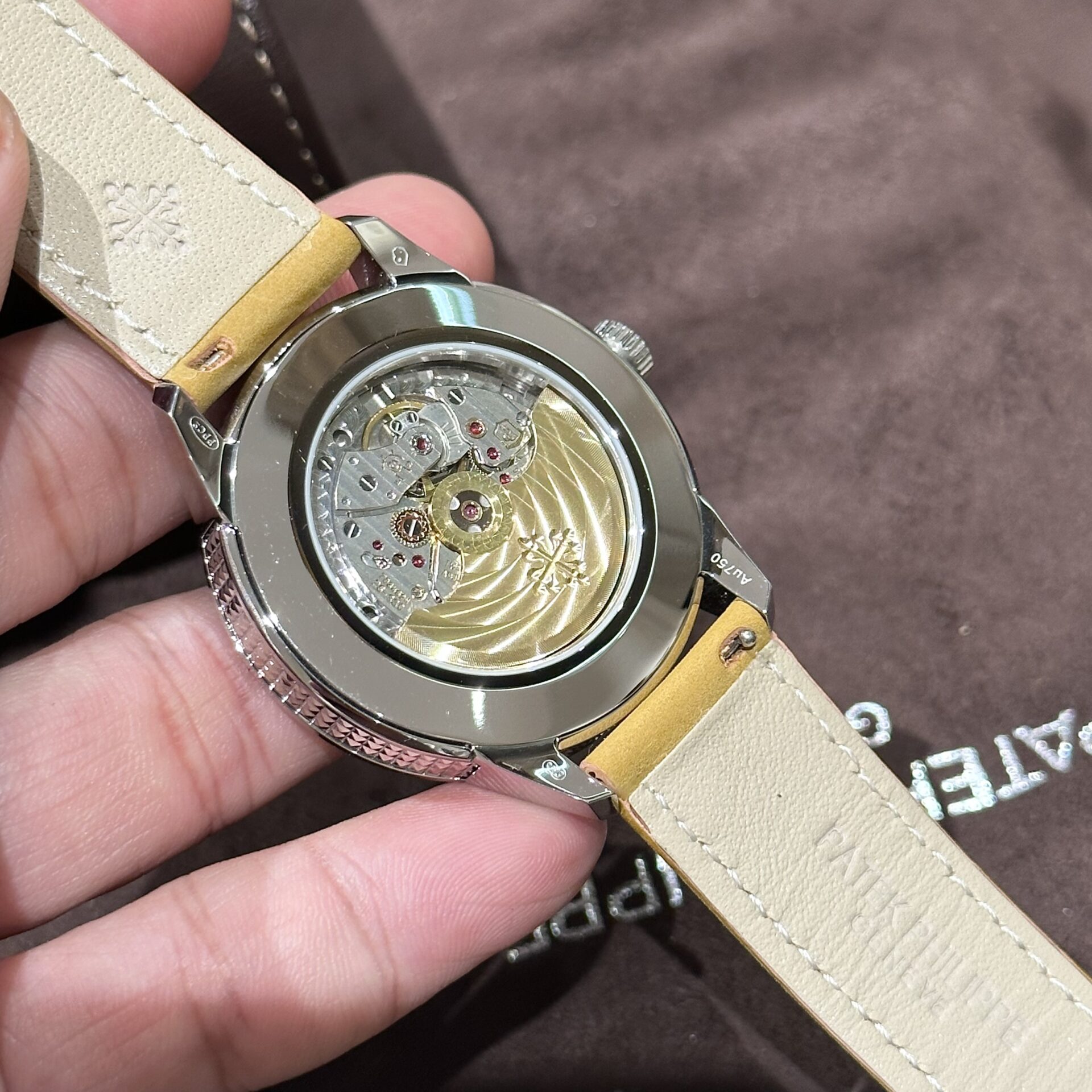 replica Patek Philippe Fake Watch Nautilus 7010 Gray Dial Womens 32mm WATCHES 3 