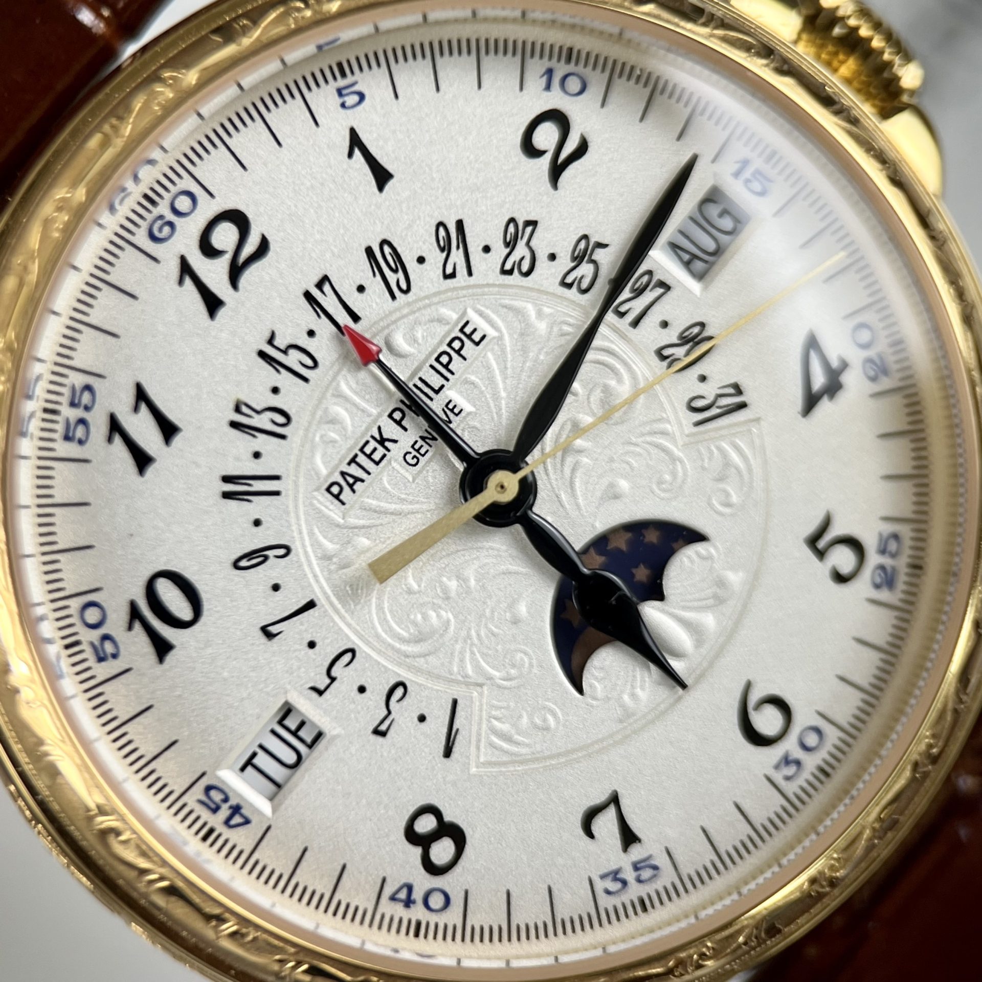 replica Patek Philippe Replica Watch Complications 5396G Dial Blue 38.5mm WATCHES 3 