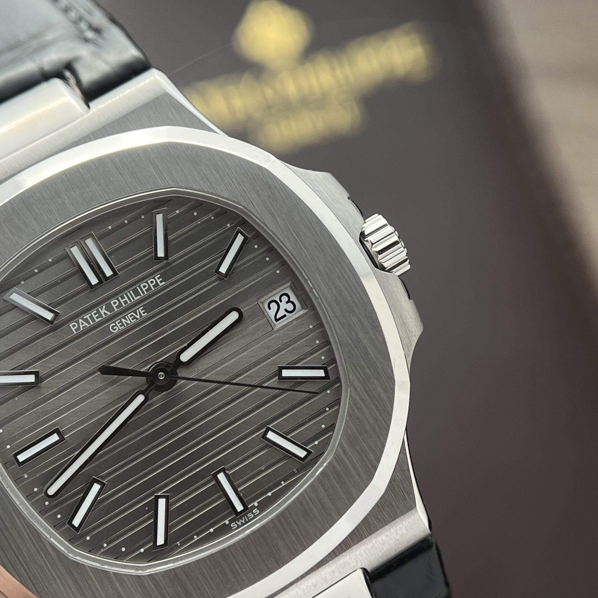 replica Patek Philippe Replica Watch Complications 5905G Dial Green 42mm WATCHES 3 