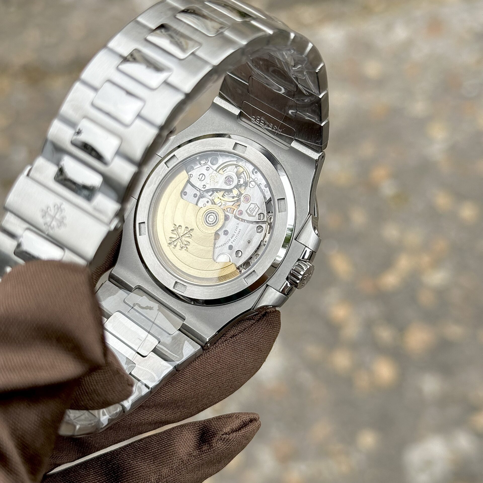 replica Patek Philippe Clone Watch Nautilus 5719 Full Diamonds Baguette 40mm WATCHES 3 