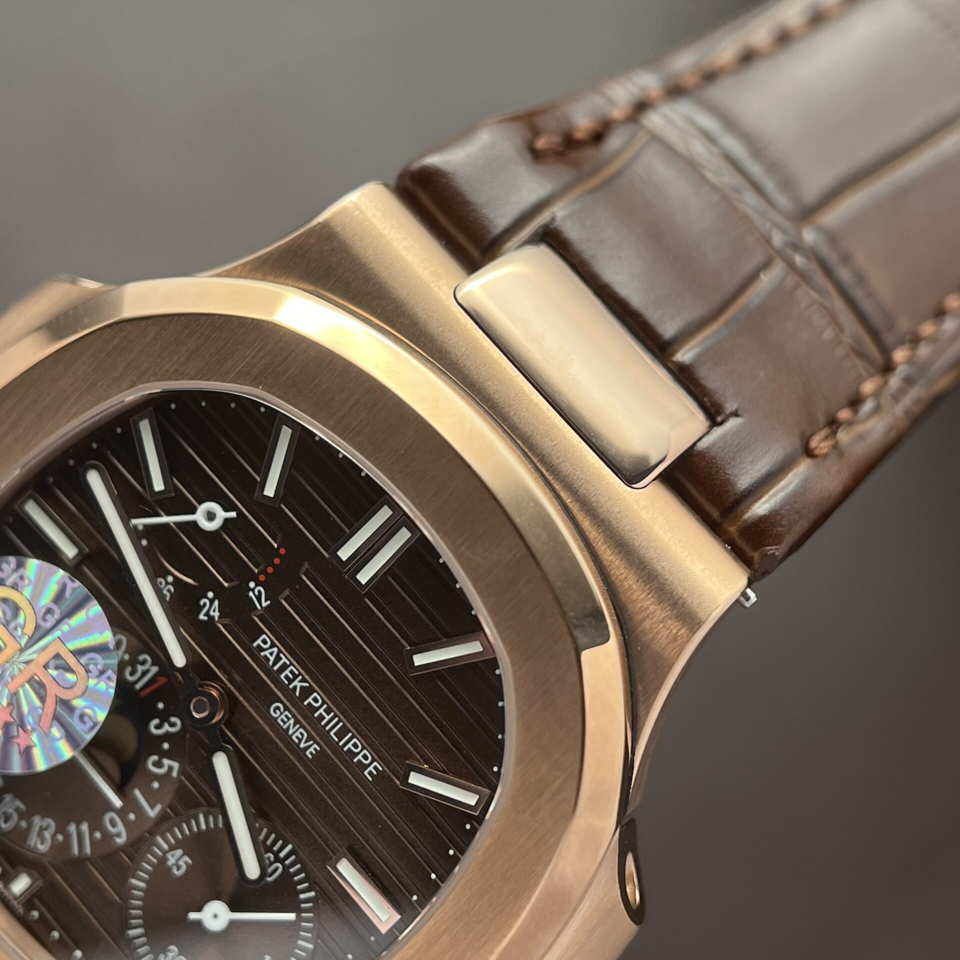 replica Patek Philippe Replica Watch Nautilus 7010 Rose Gold Womens 32mm WATCHES 3 