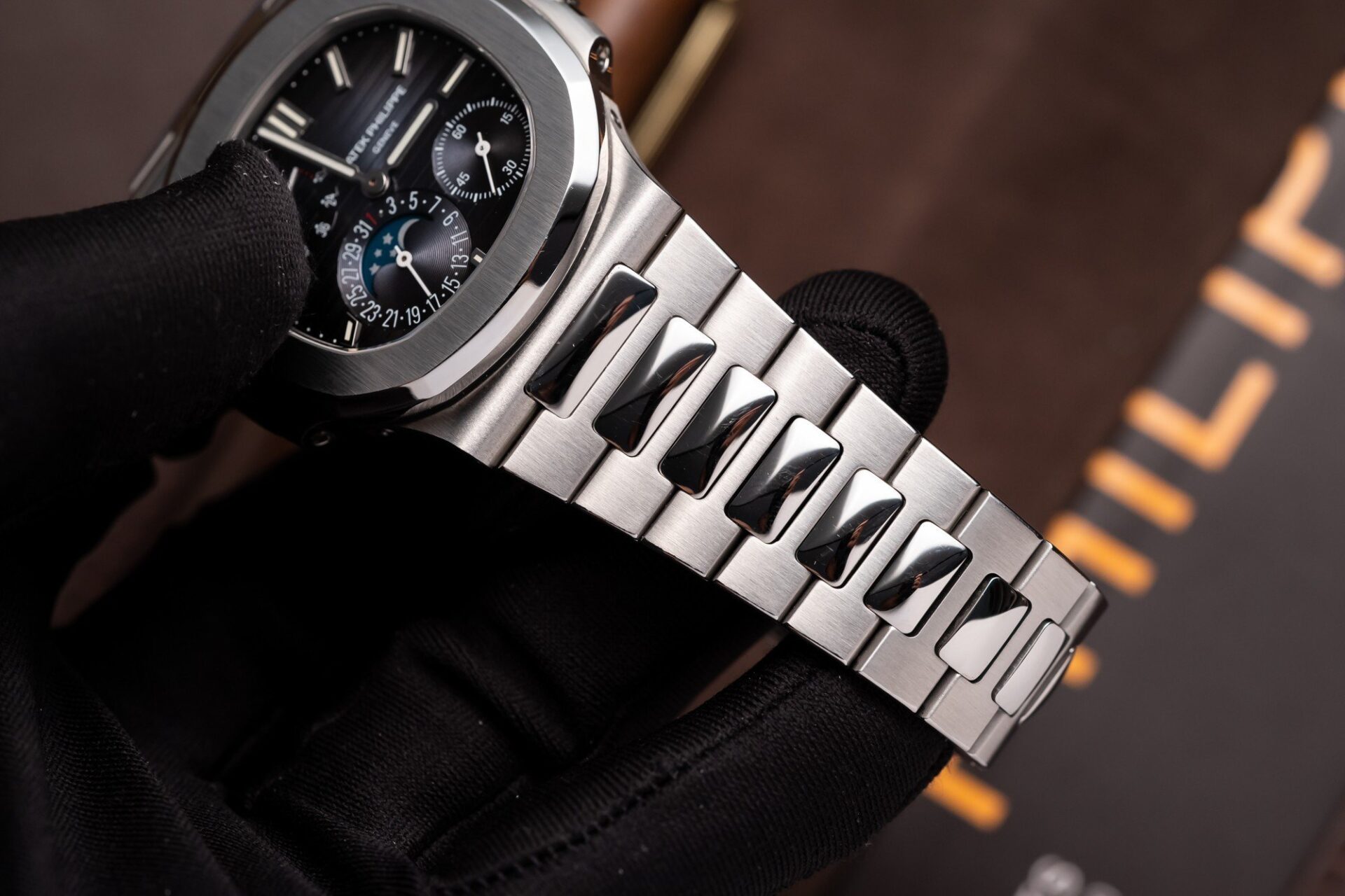 replica Patek Philippe Replica Watches Aquanaut 5168G Blue Rubber Strap GR Factory 42mm WATCHES 3 
