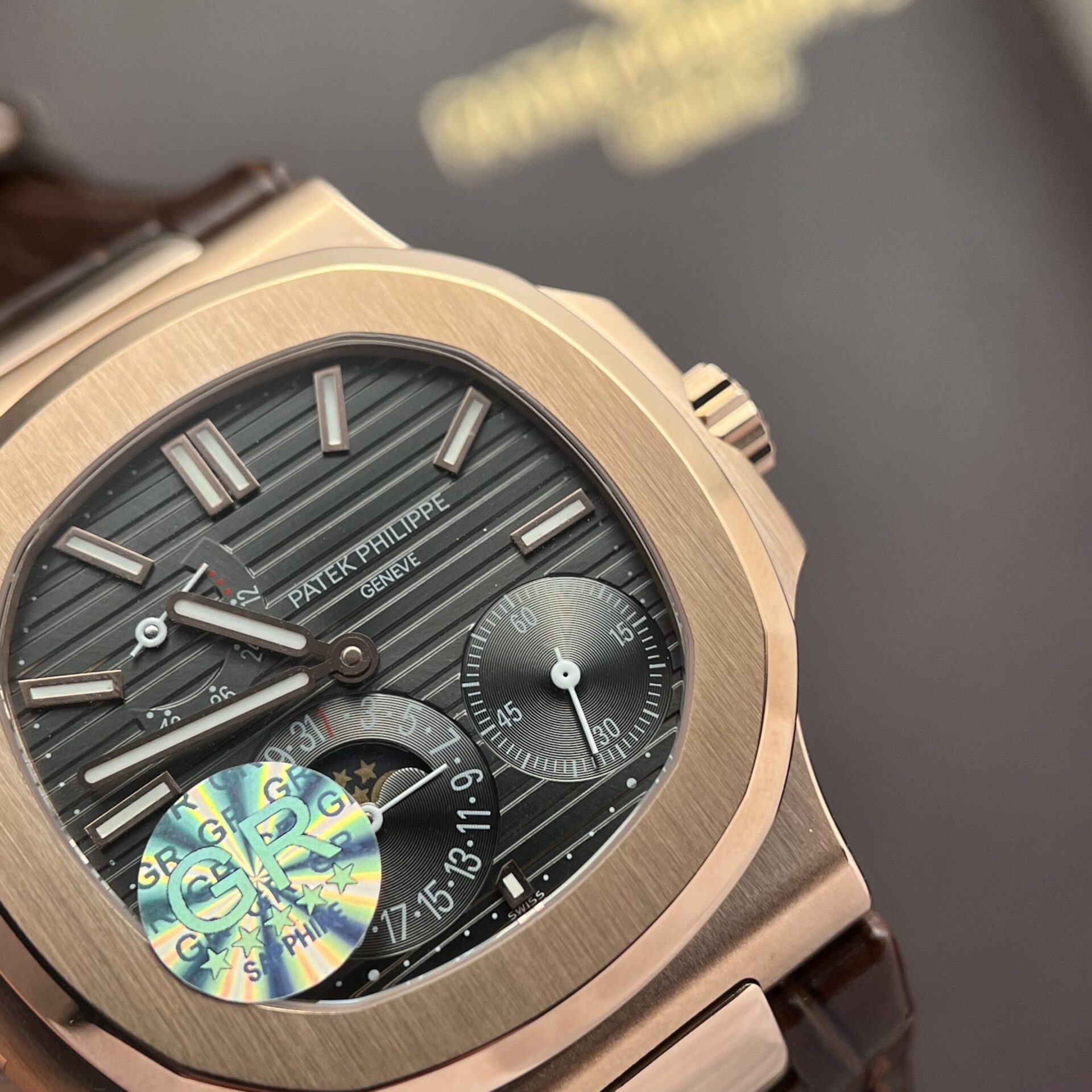 replica Patek Philippe Best Replica Watch Nautilus 5719 Custom CVD Diamond And White Gold 40mm WATCHES 3 