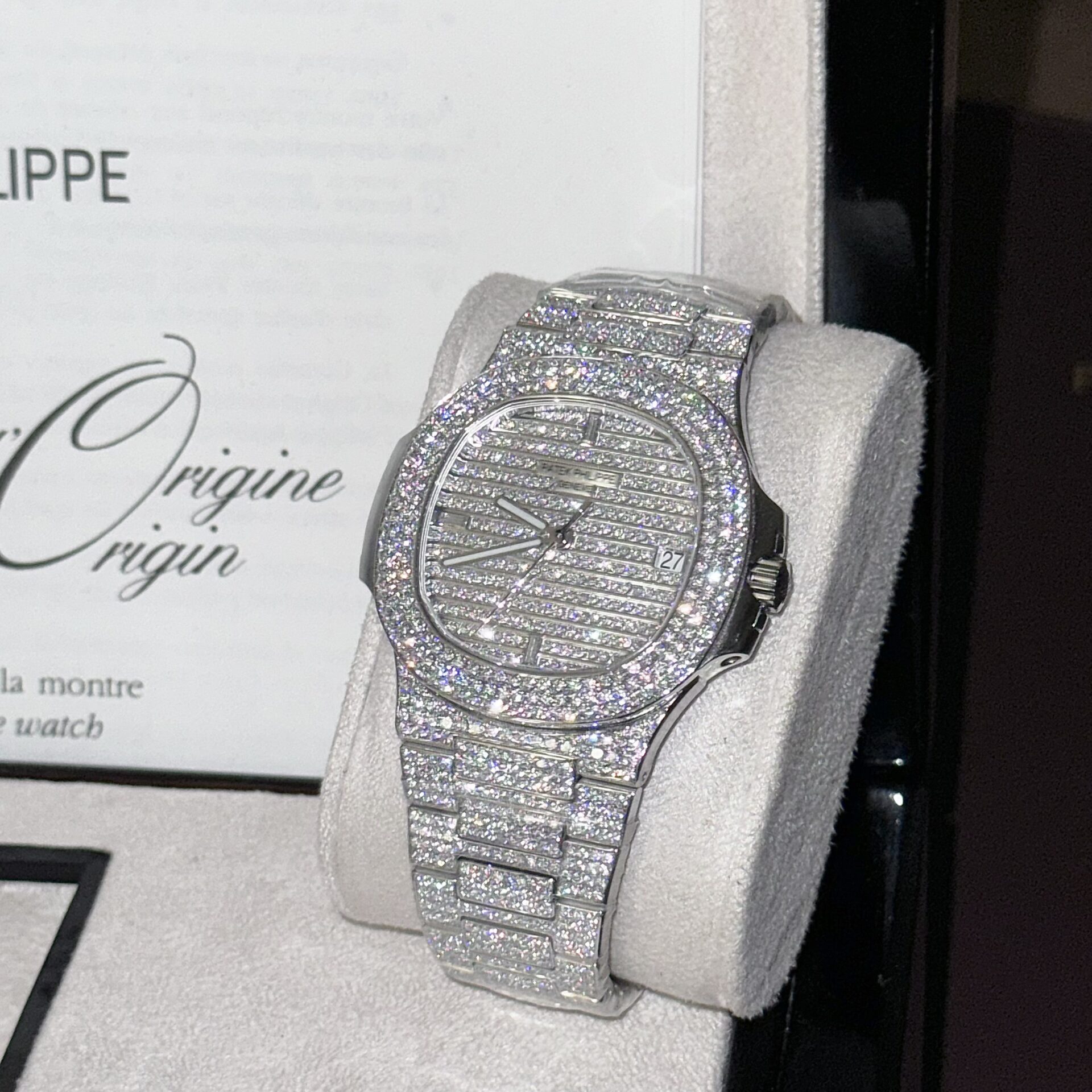 replica Patek Philippe Replica Watch Nautilus 7010 Rose Gold Womens 32mm WATCHES 3 