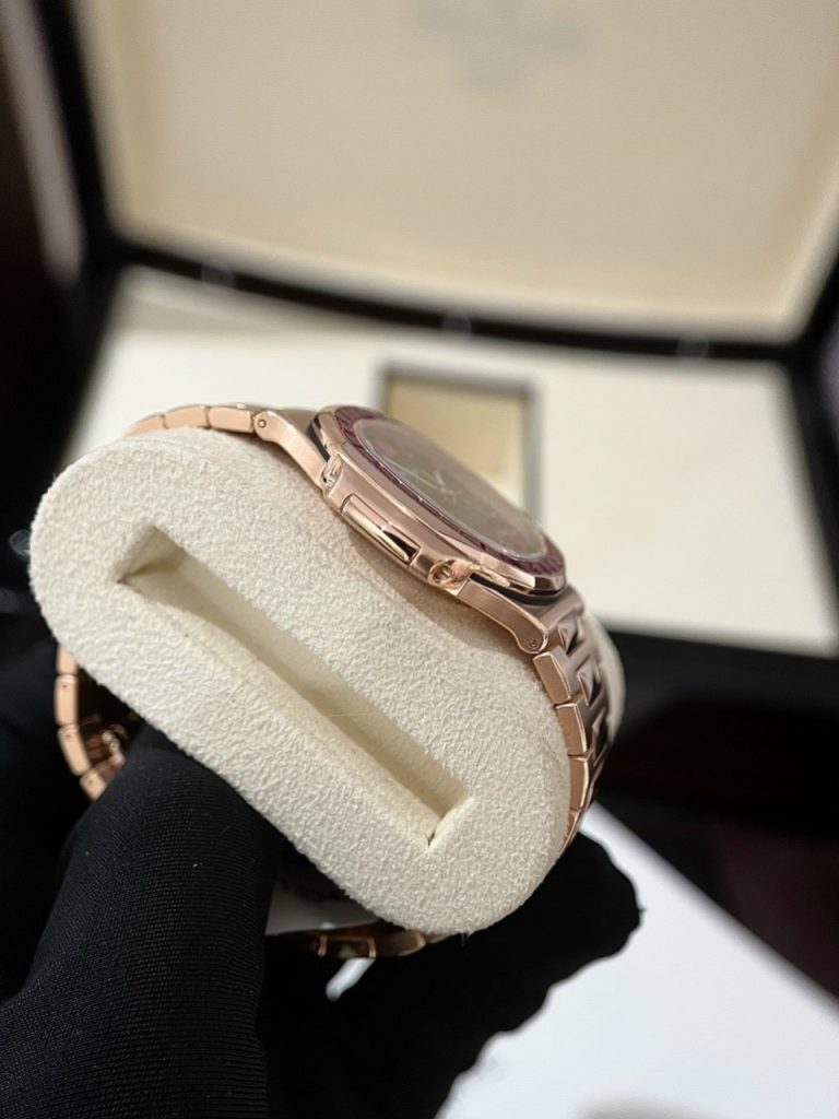 replica Patek Philippe Best Replica Watch Nautilus 5719 Gold Wrapped & Moissanite Diamonds Custom 40mm WATCHES 3 