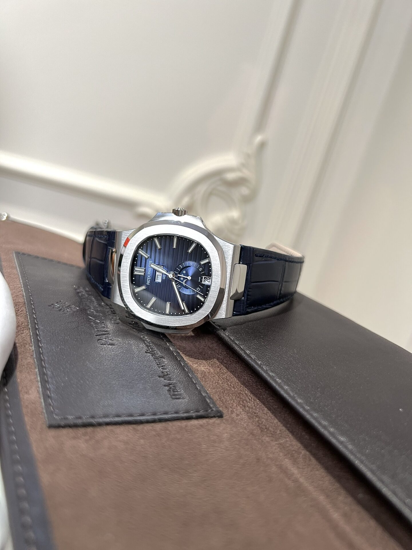 replica Patek Philippe Fake Watch Complications 5961P Dial Blue TW Factory 40.5mm WATCHES 3 