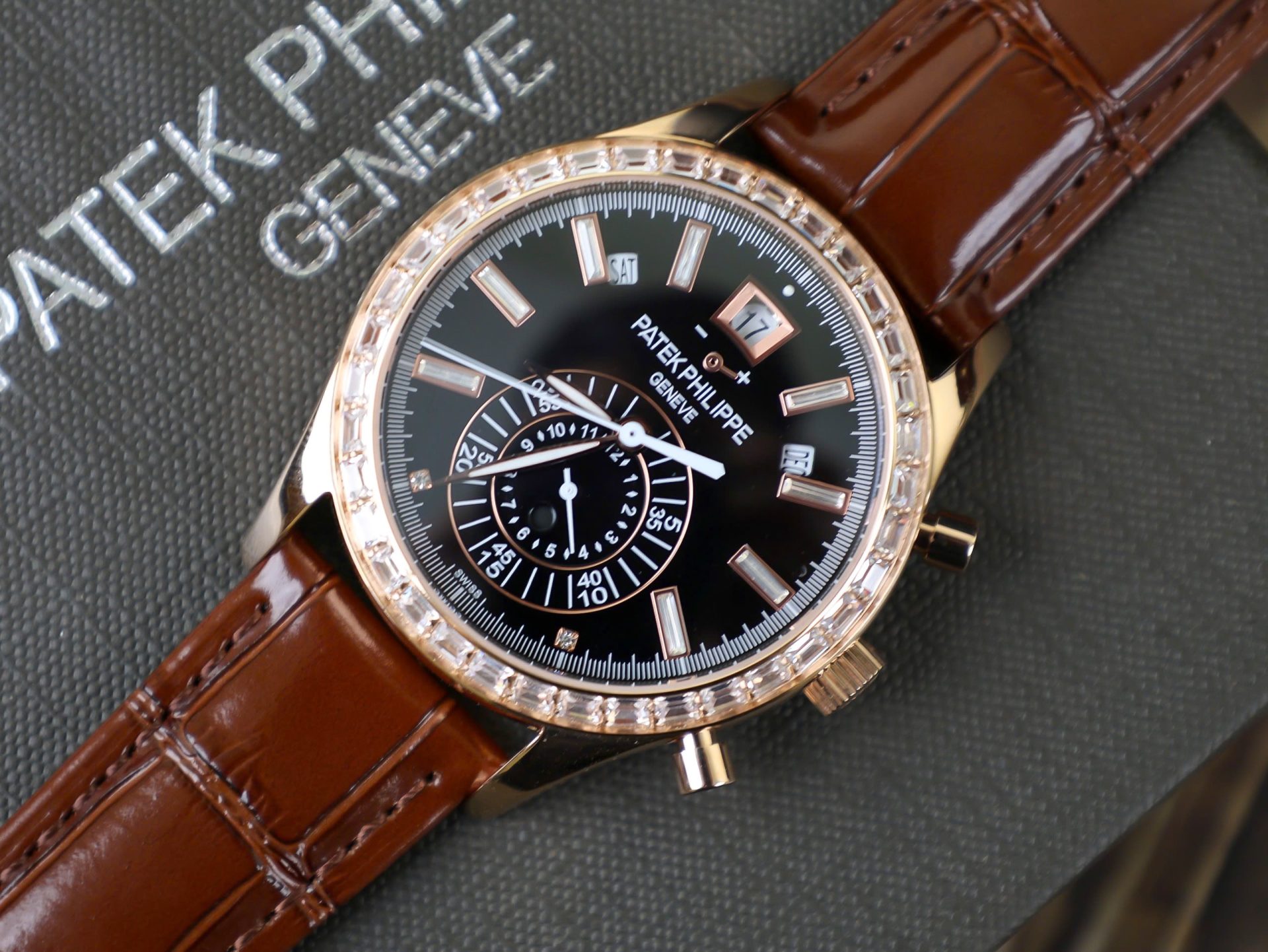 replica Patek Philippe Best Replica Watch Nautilus 5719 Custom CVD Diamond And White Gold 40mm WATCHES 3 