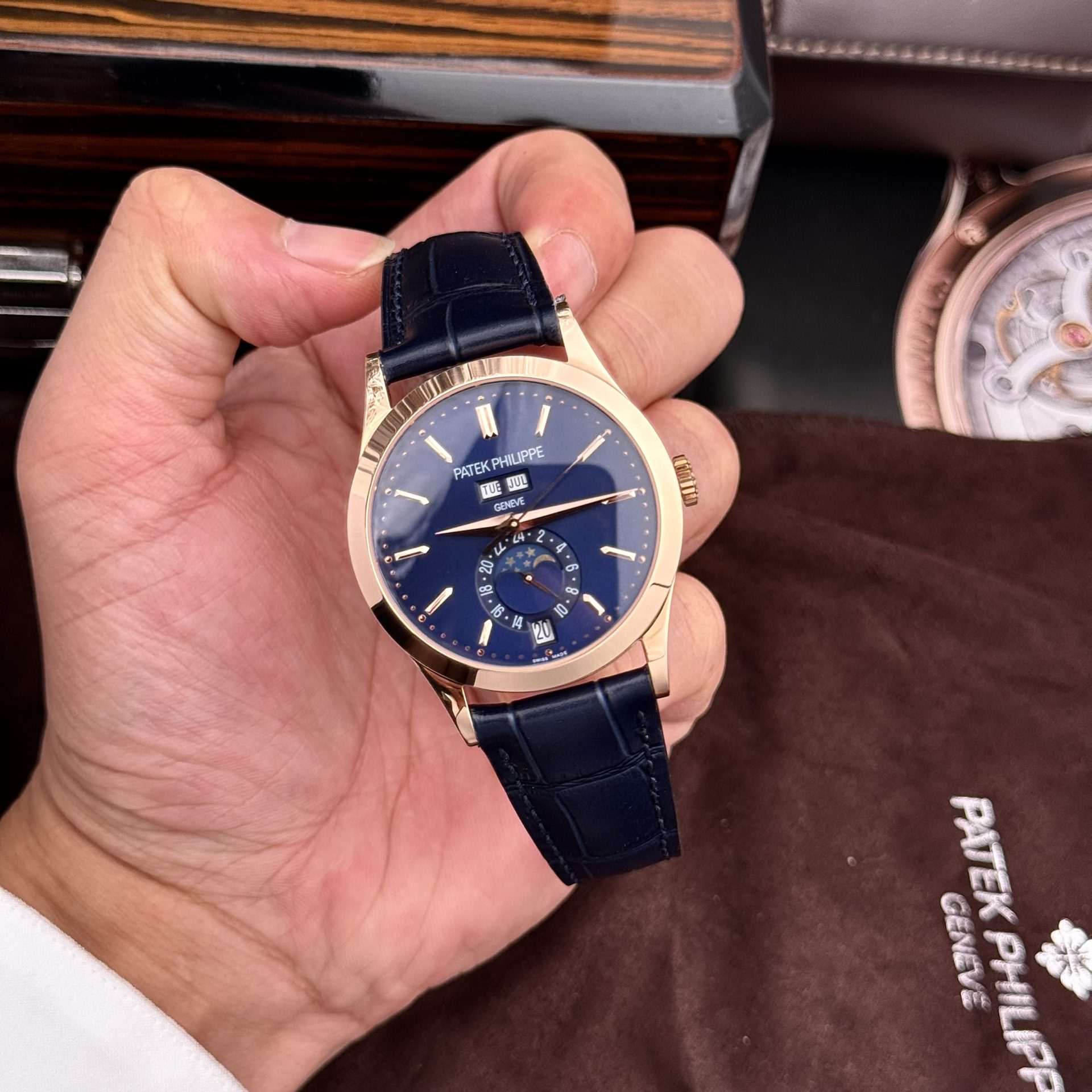 replica Patek Philippe Best Replica Watch Nautilus 5719 Custom CVD Diamond And White Gold 40mm WATCHES 3 